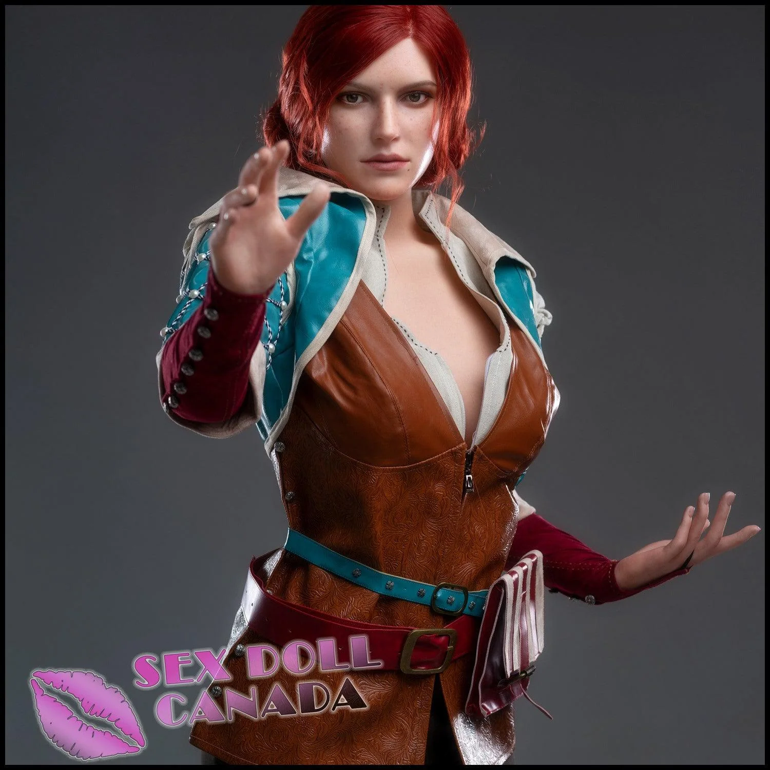 168 (5'6") D-Cup Fearless Lady - Full Silicone - Game Lady - Image 11