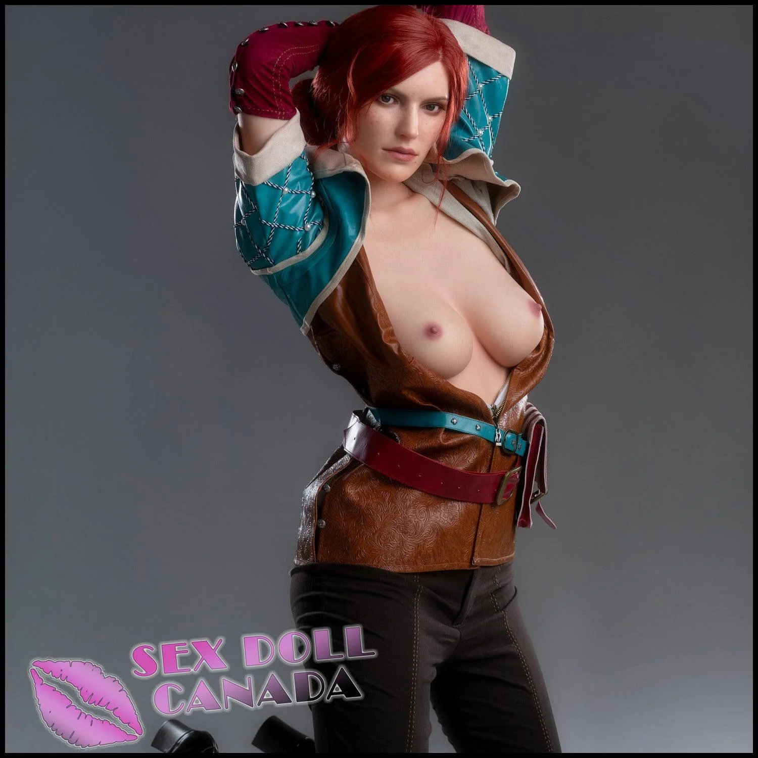 168 (5'6") D-Cup Fearless Lady - Full Silicone - Game Lady - Image 16