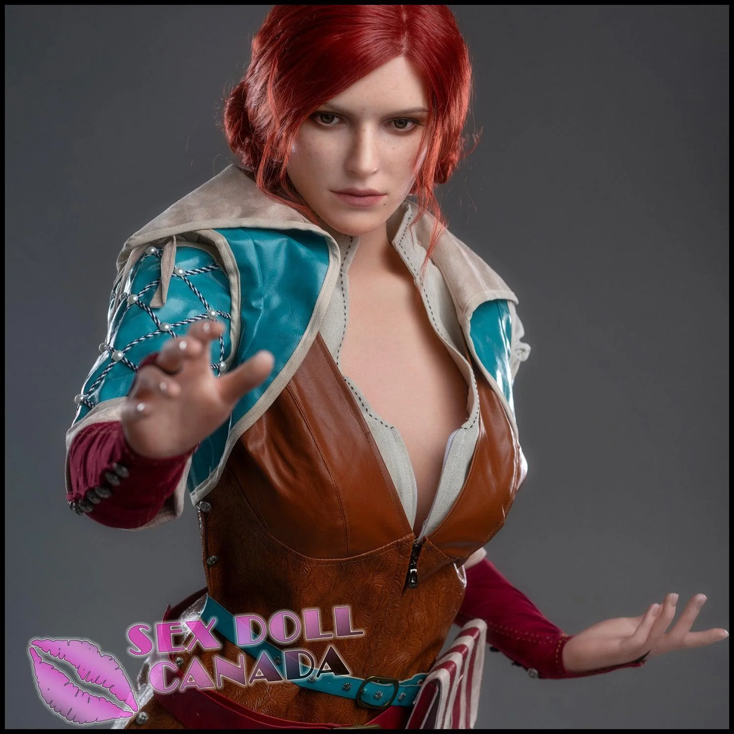 168 (5'6") D-Cup Fearless Lady - Full Silicone - Game Lady - Image 5