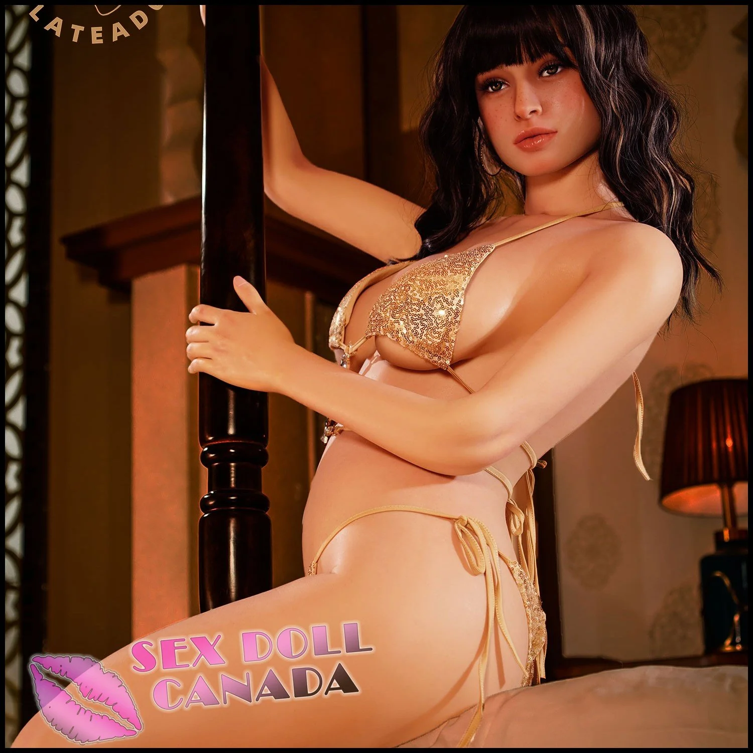 168 (5'6") G-Cup Lola (Head #JS050) Full Silicone - Galatea Doll - Image 20