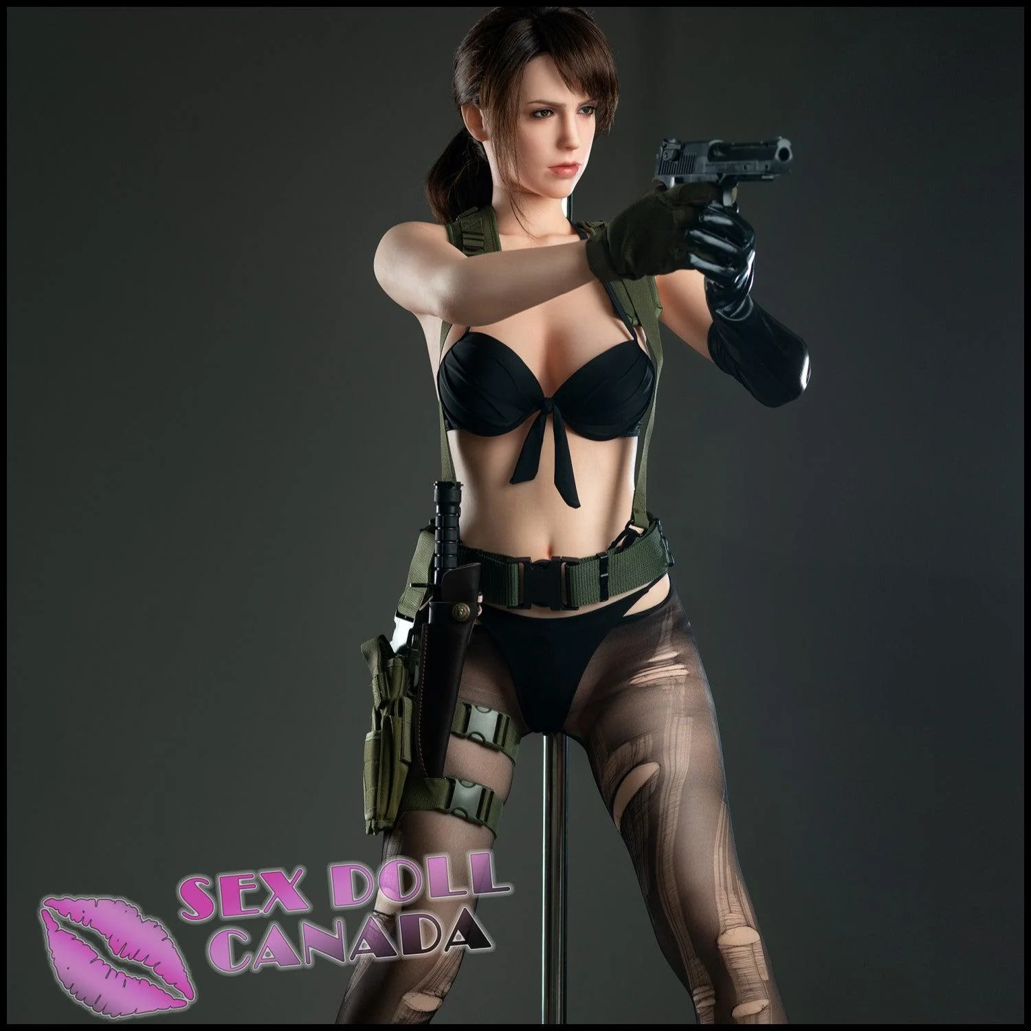 168 (5'6") D-Cup Metal Lady - Full Silicone - Game Lady - Image 14