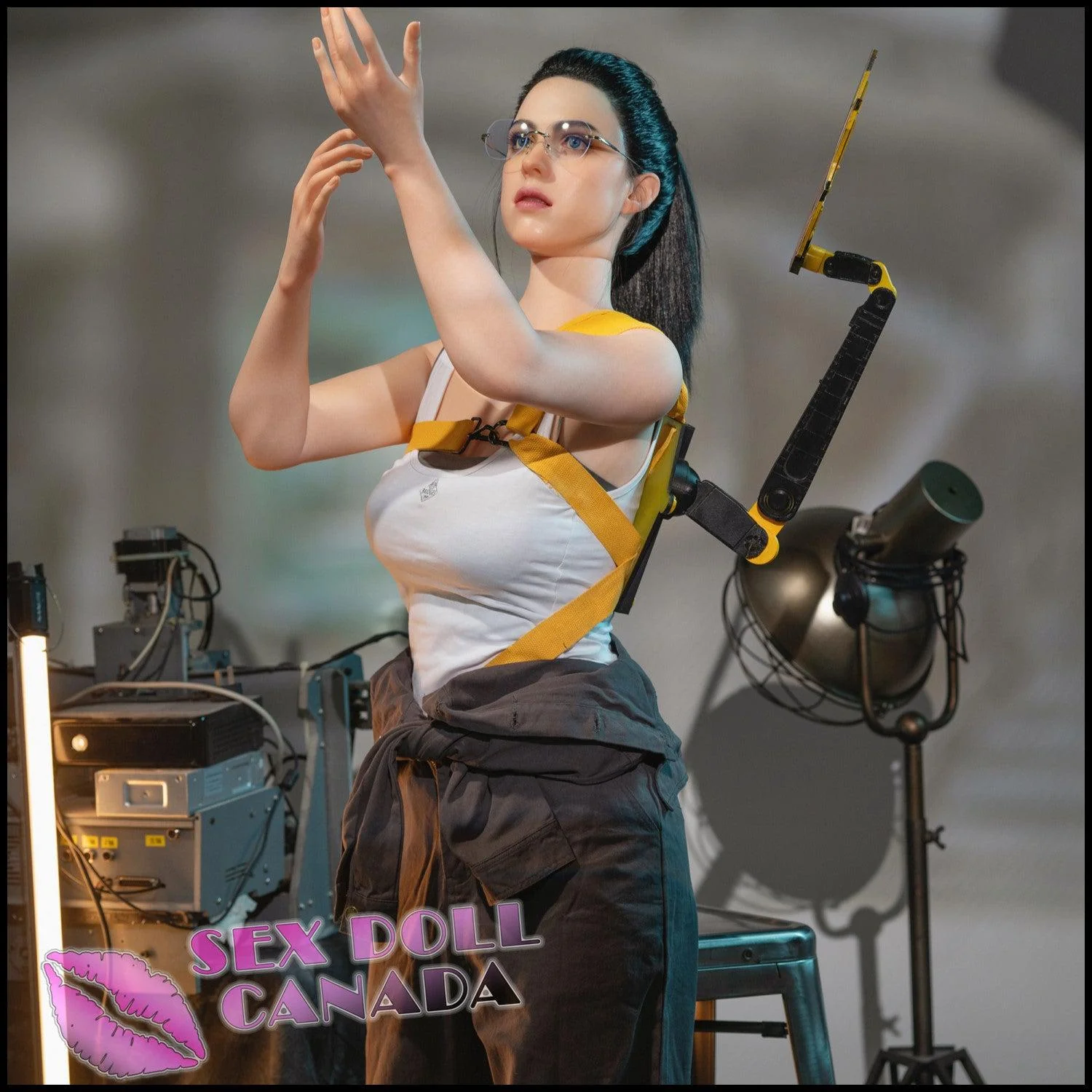 168 (5'6") D-Cup Lady Death - Full Silicone - Game Lady - Image 3