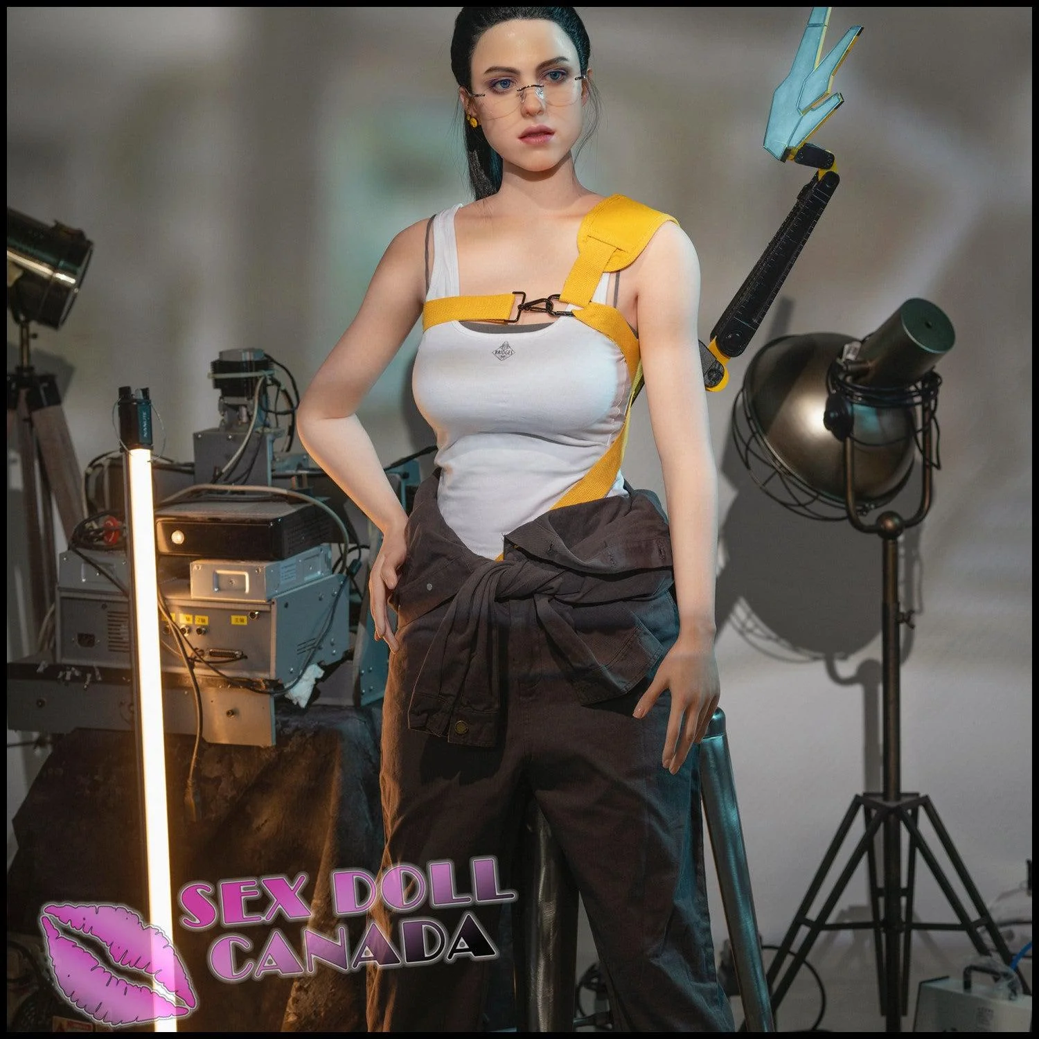 168 (5'6") D-Cup Lady Death - Full Silicone - Game Lady - Image 5