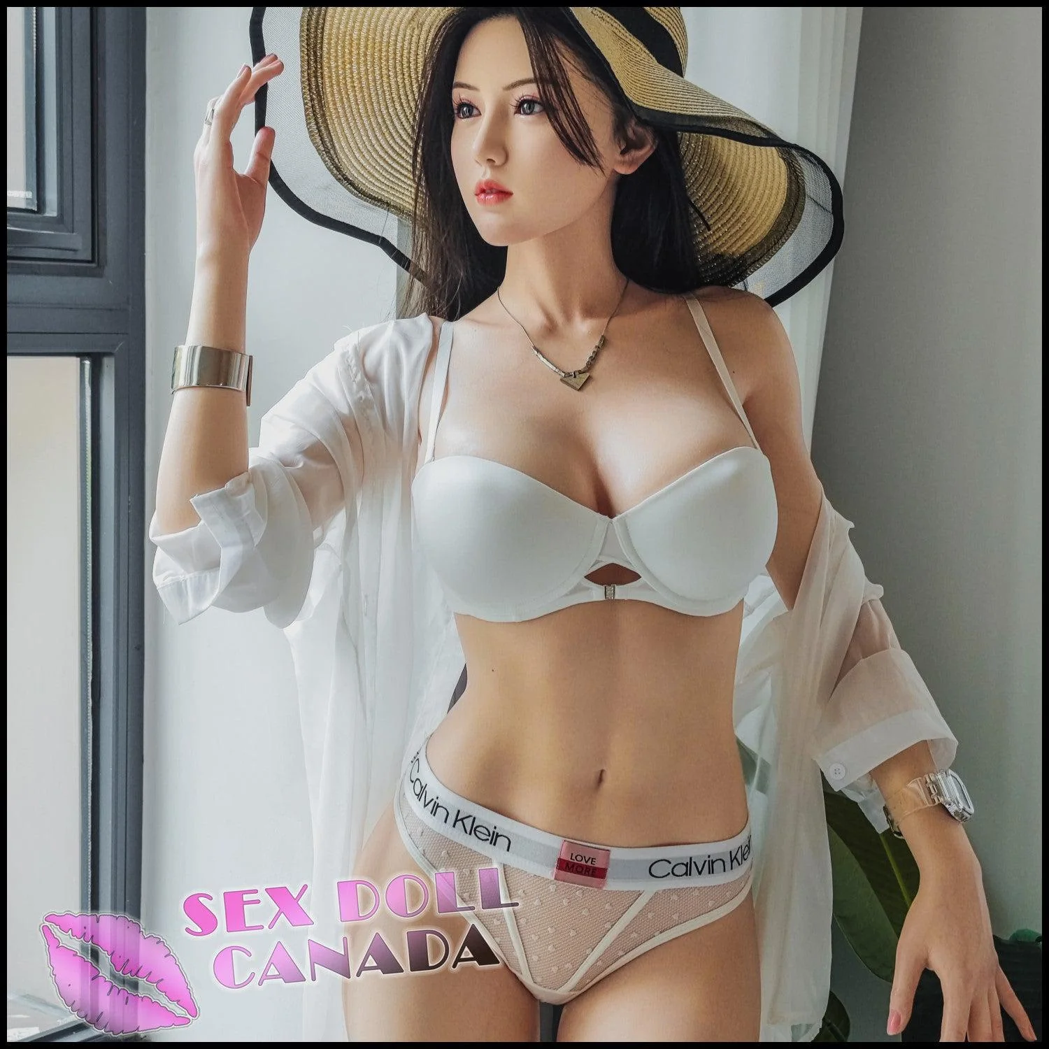 168 (5'6") I-Cup Leyla Model 19R Deluxe - Full Silicone - Gynoid Tech - Image 12