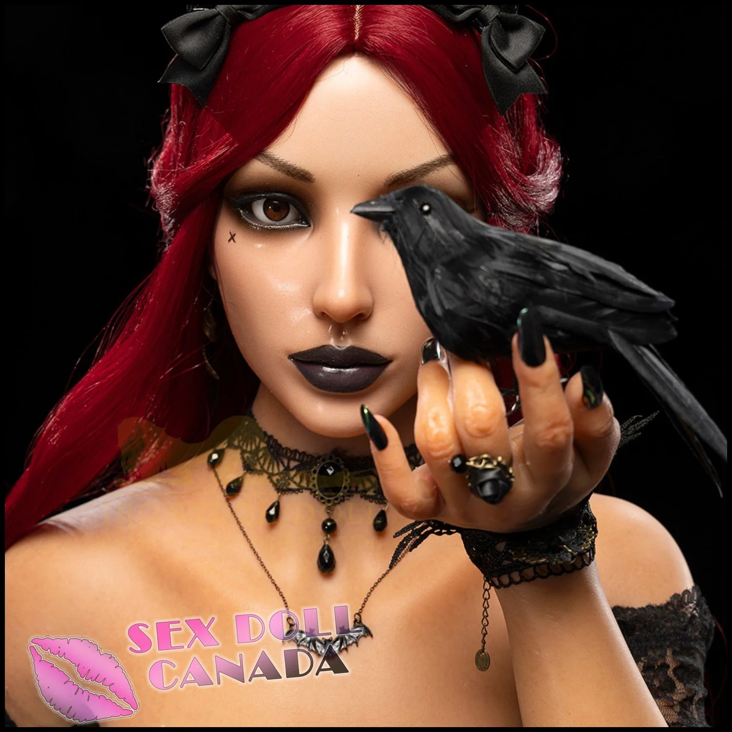 169 (5'6") E-Cup Gia (Head #S47) Full Silicone - IRONTECH Dolls - Image 17