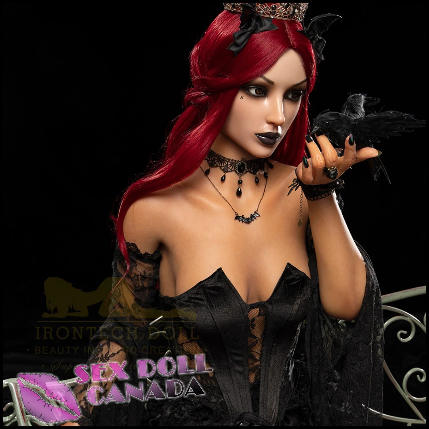 169 (5'6") E-Cup Gia (Head #S47) Full Silicone - IRONTECH Dolls - Image 20