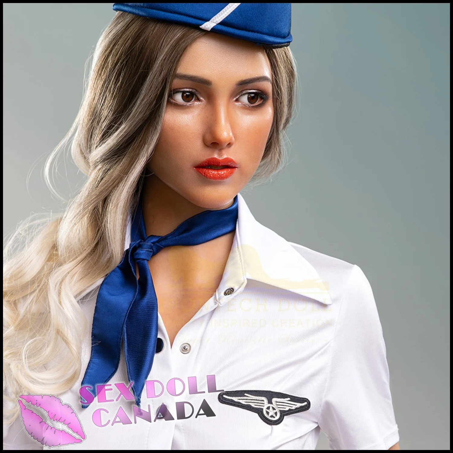 169 (5'6") E-Cup Molly (Head #S44) Full Silicone - IRONTECH Dolls - Image 3