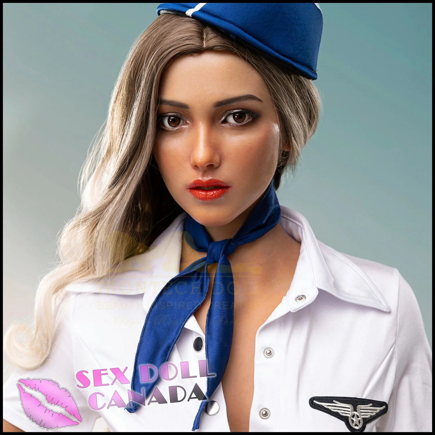 169 (5'6") E-Cup Molly (Head #S44) Full Silicone - IRONTECH Dolls - Image 7