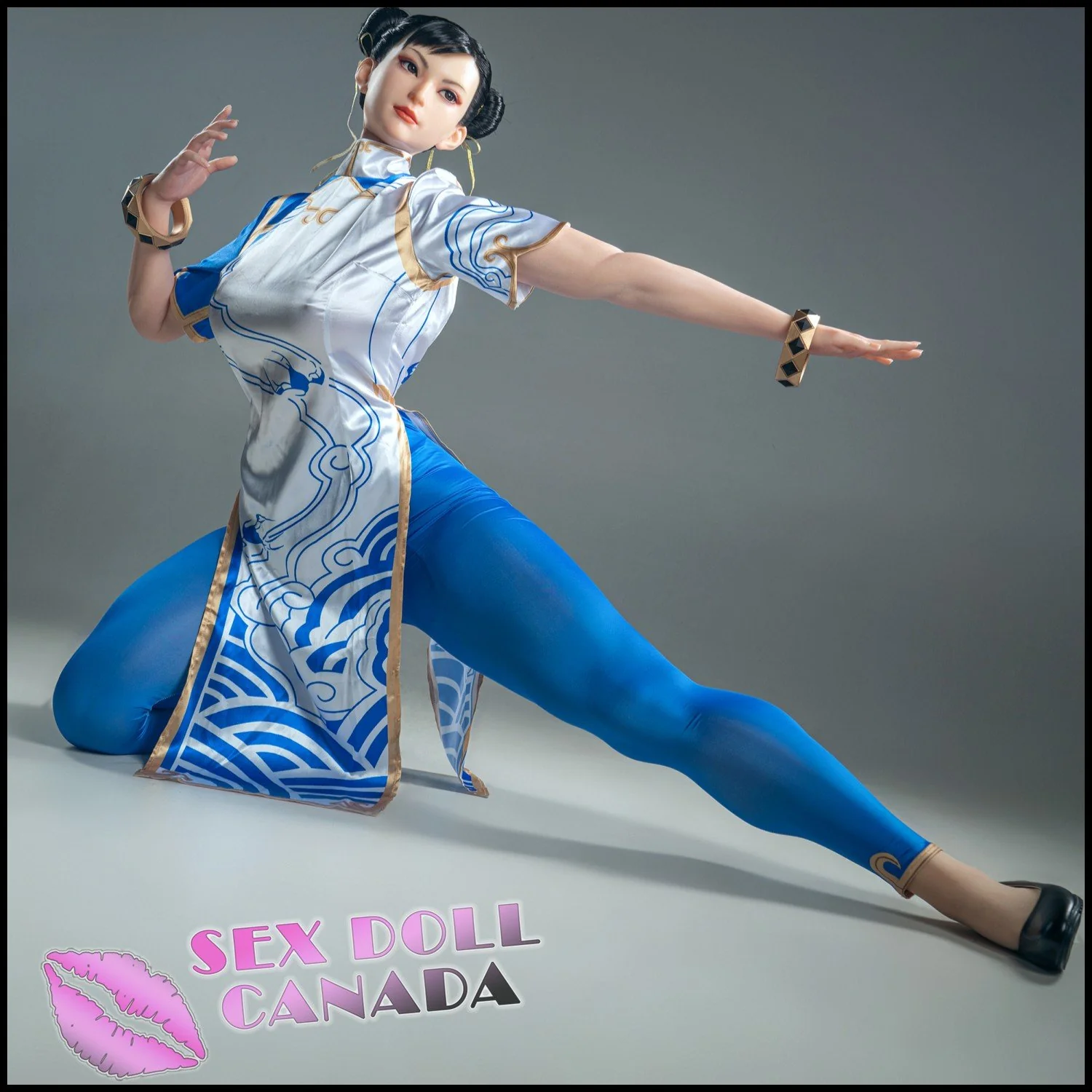 169 (5'6") F-Cup Chun Li - Full Silicone - Game Lady - Image 13