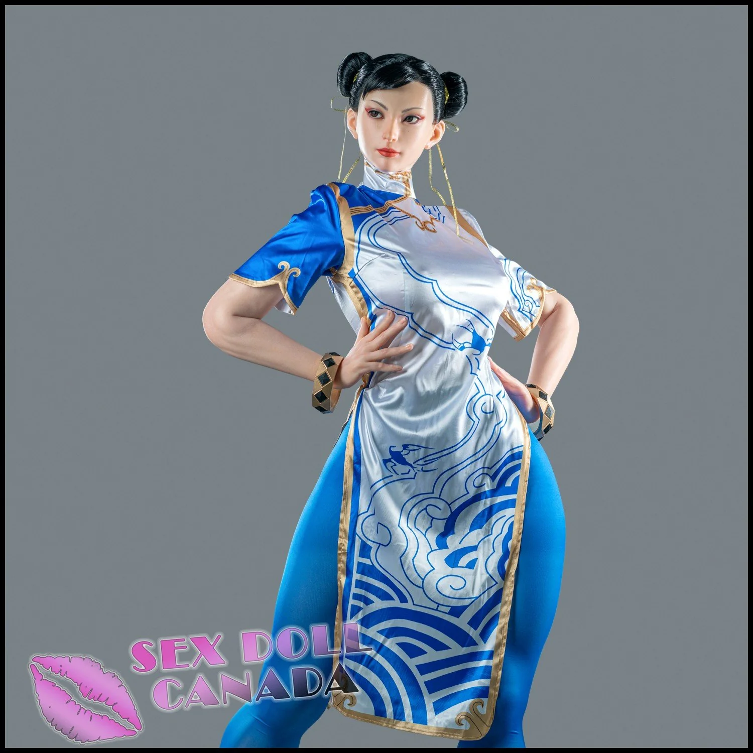 169 (5'6") F-Cup Chun Li - Full Silicone - Game Lady - Image 15