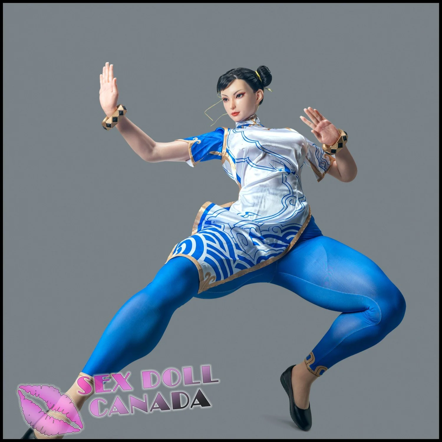 169 (5'6") F-Cup Chun Li - Full Silicone - Game Lady - Image 16
