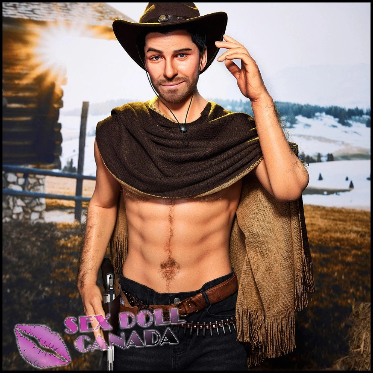 170 (5'7") Allen (Head #M6) Male - Full Silicone - IRONTECH Dolls - Image 3