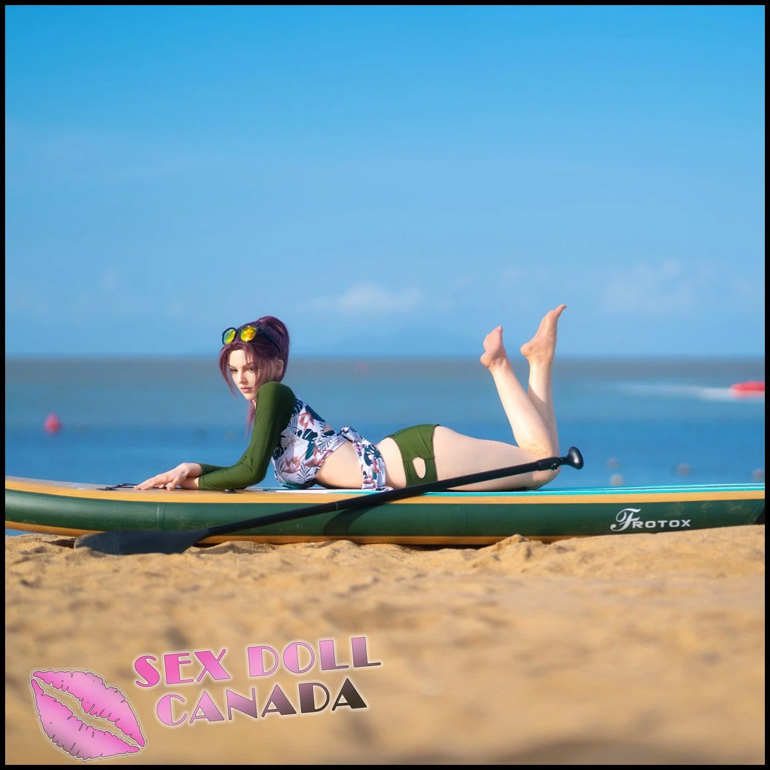 170 (5'7") C-Cup Marina (Head #GE125) Full Silicone - Zelex - Image 17
