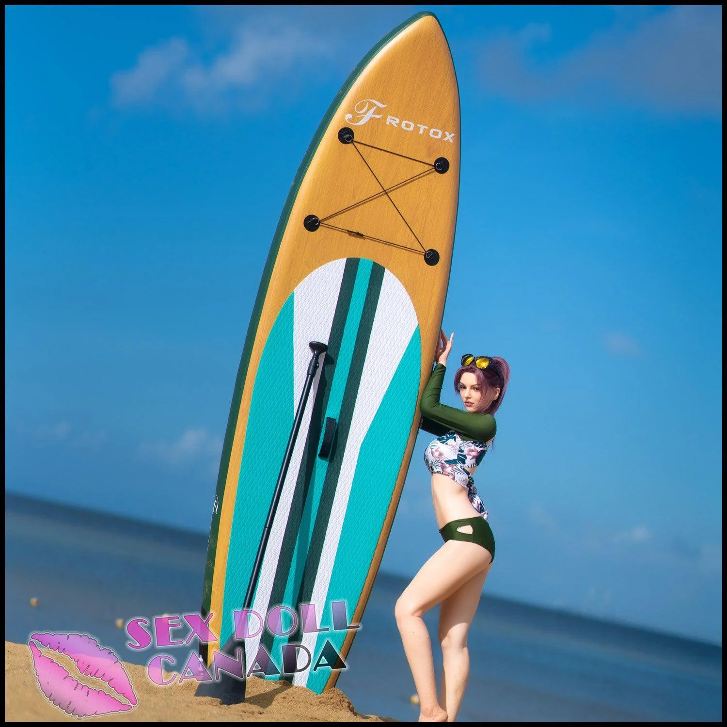 170 (5'7") C-Cup Marina (Head #GE125) Full Silicone - Zelex - Image 3
