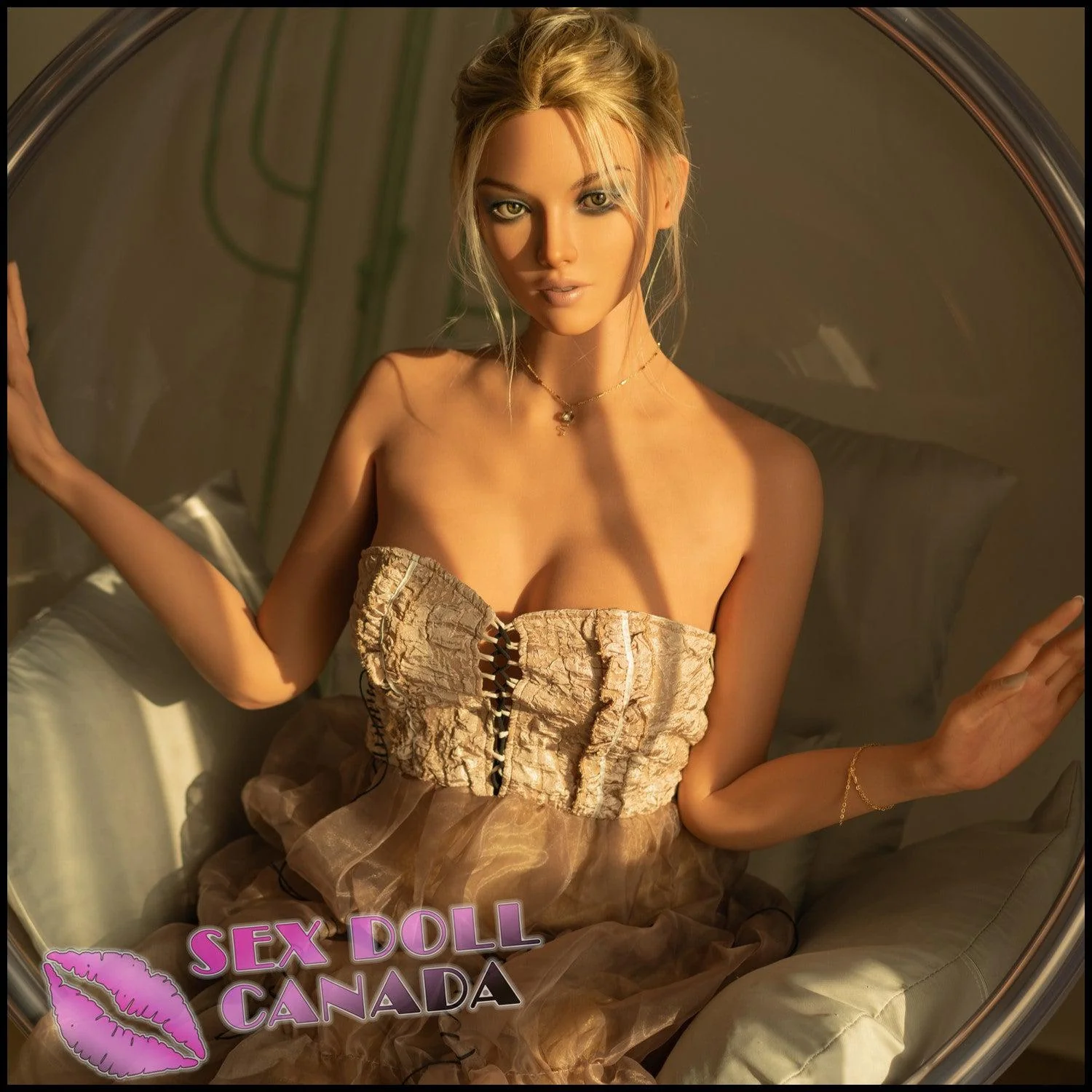 170 (5'7") C-Cup Scarlett (Head #G53) Full Silicone - Zelex - Image 10