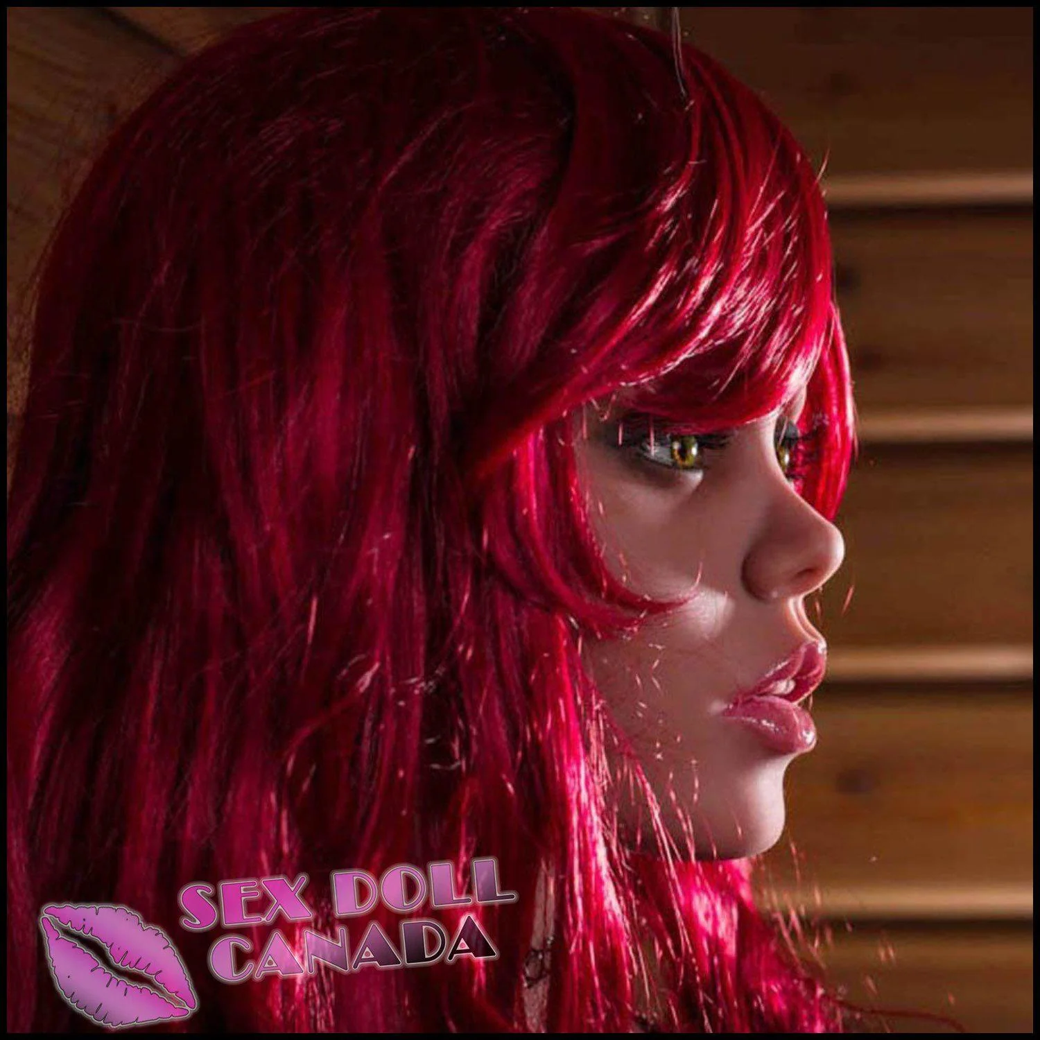 170 (5'7") H-Cup Clearie Ruby Red Elf - WM Doll - Image 4