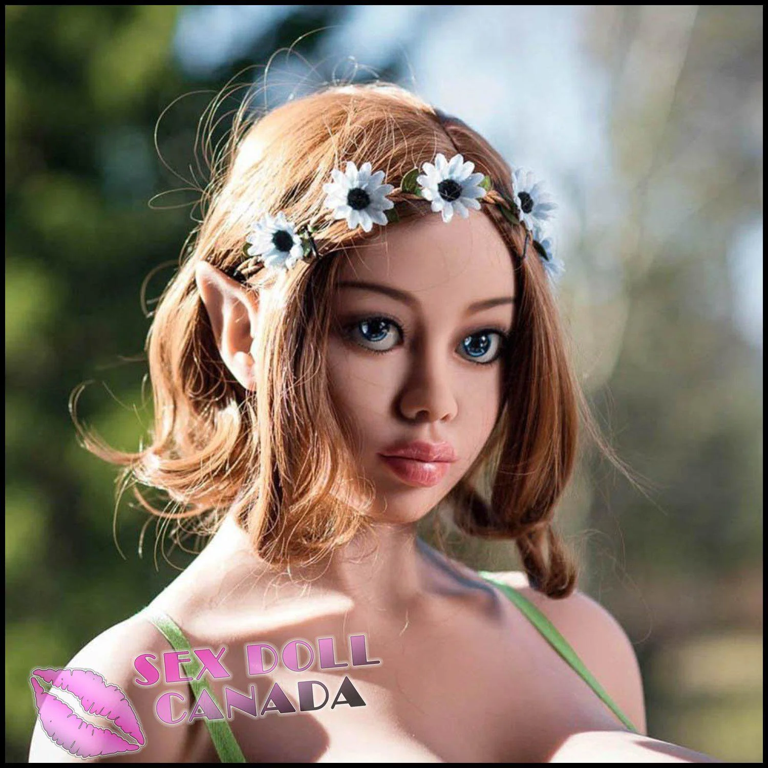 170 (5'7") H-Cup Kyndal Brunette Elf - WM Doll - Image 22