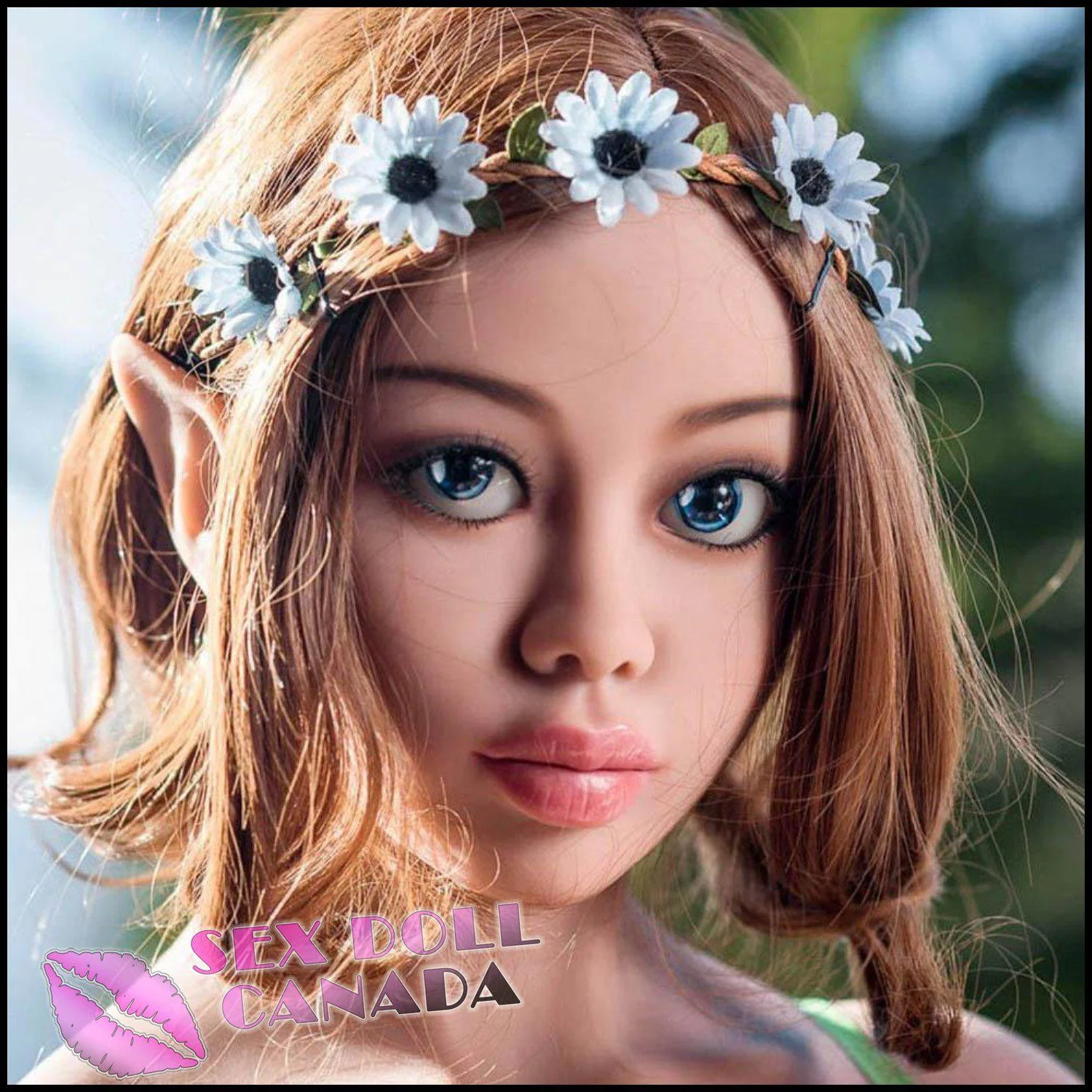 170 (5'7") H-Cup Kyndal Brunette Elf - WM Doll - Image 23