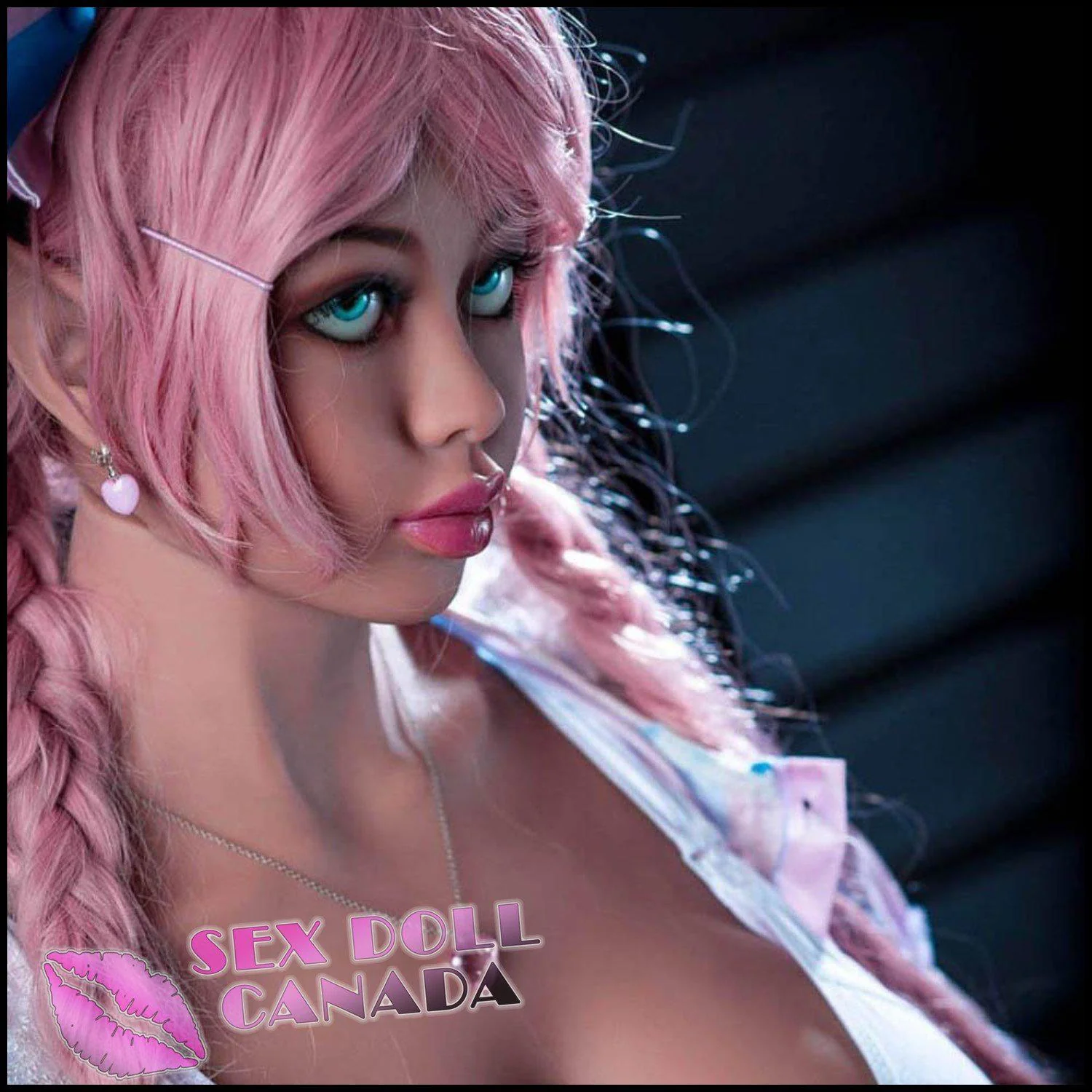 170 (5'7") H-Cup Lyndal Candy Pink Elf - WM Doll - Image 12
