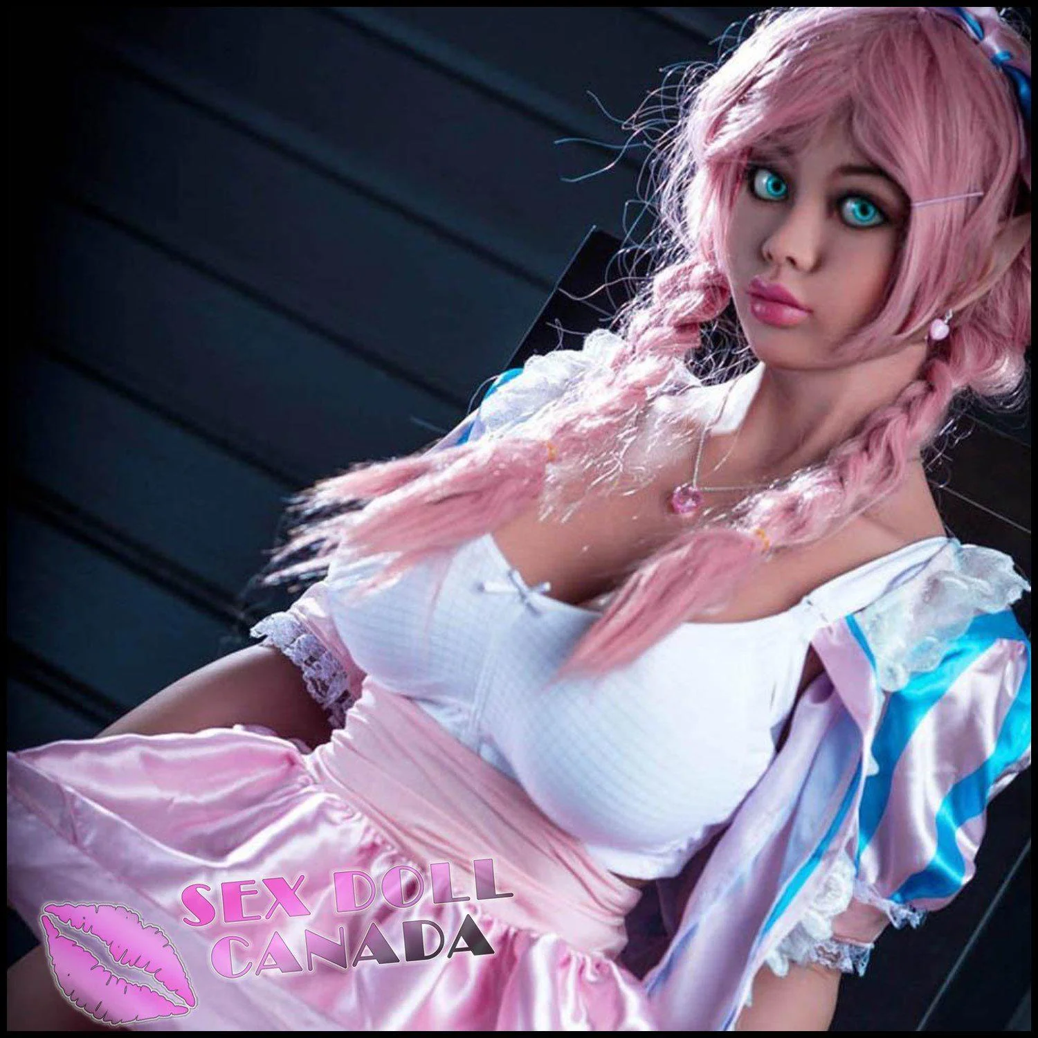 170 (5'7") H-Cup Lyndal Candy Pink Elf - WM Doll - Image 20