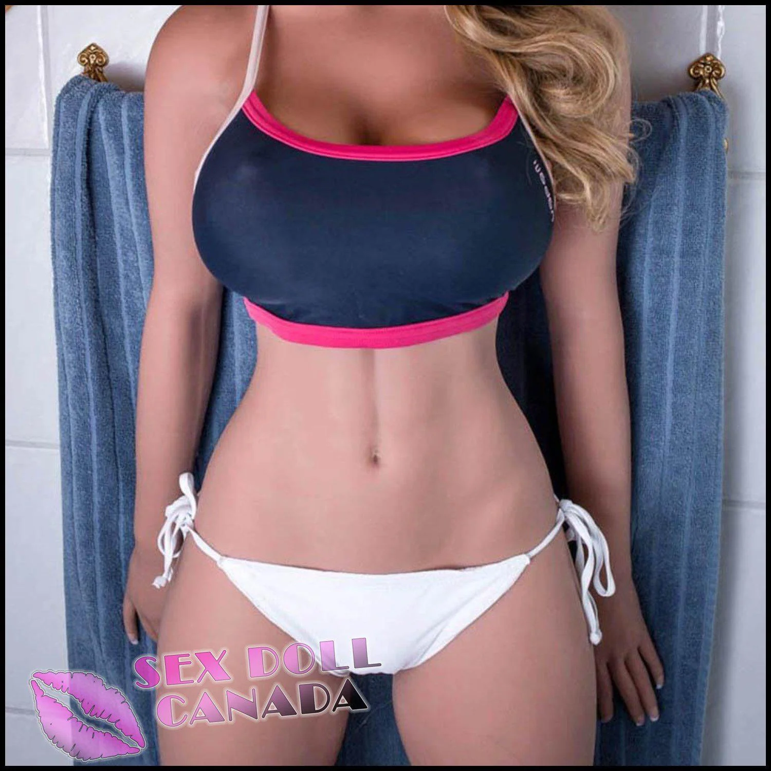170 (5'7") H-Cup Inga Blonde - WM Doll - Image 3