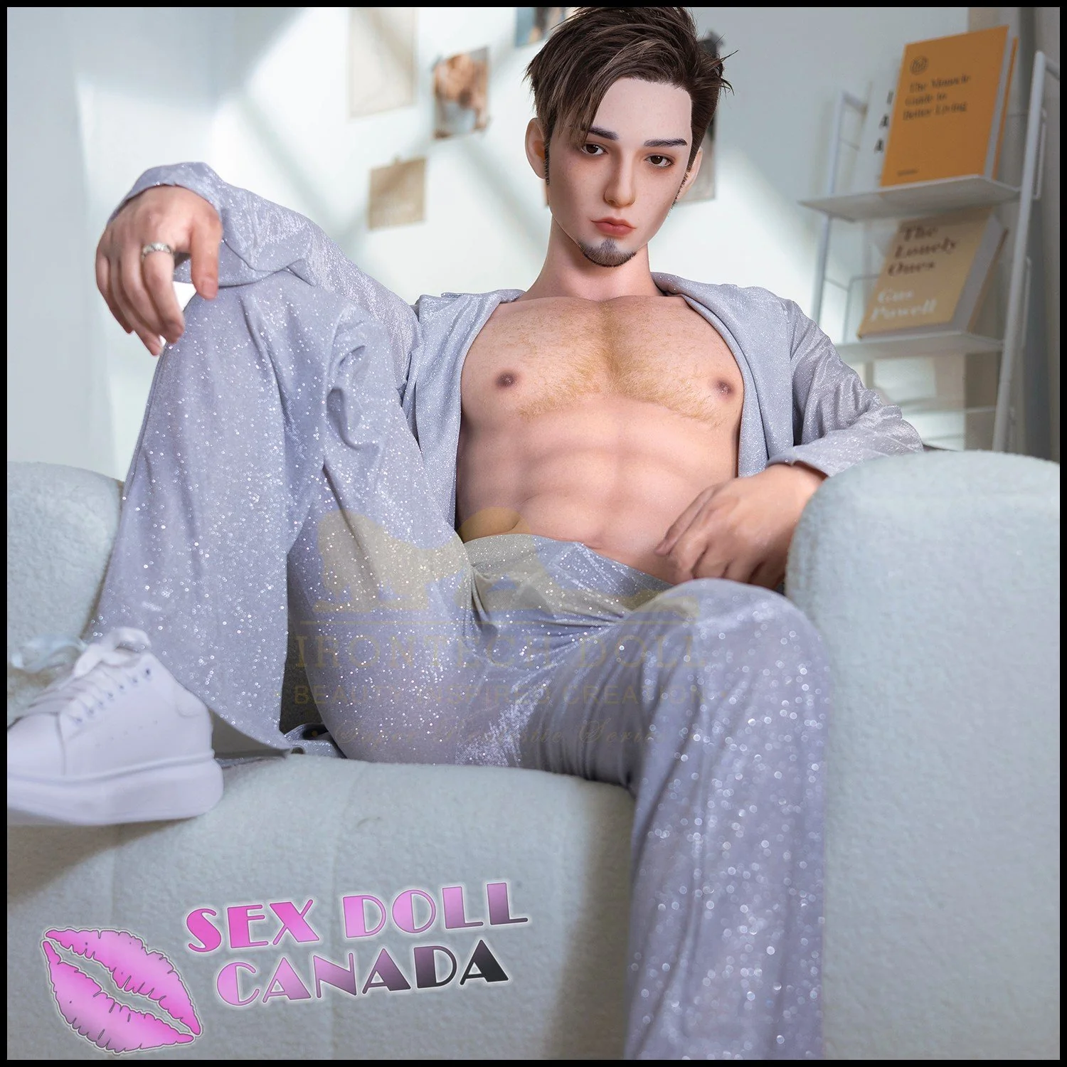 170 (5'7") John (Head #M10) Male - Full Silicone - IRONTECH Dolls - Image 16
