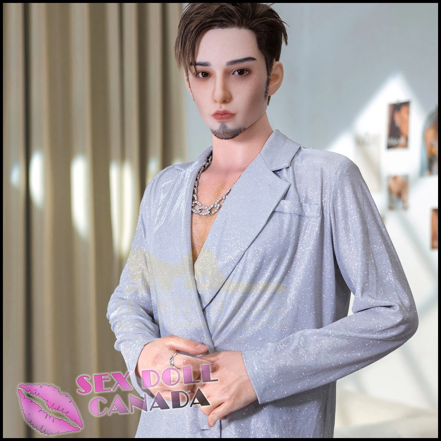 170 (5'7") John (Head #M10) Male - Full Silicone - IRONTECH Dolls - Image 5