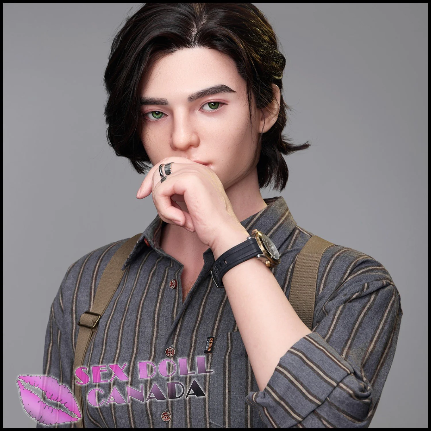 170 (5'7") Lucas (Head #M9) Male - Full Silicone - IRONTECH Dolls - Image 3