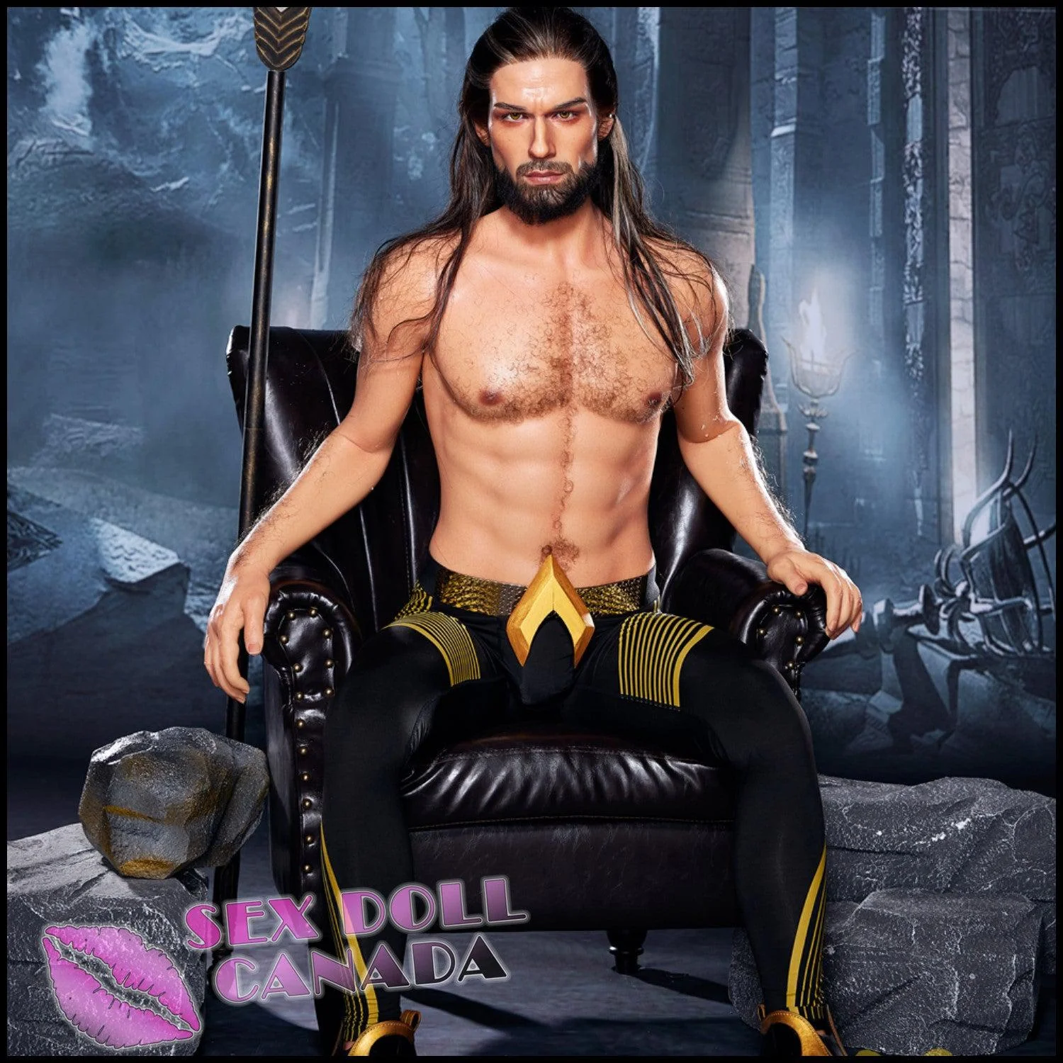 170 (5'7") Thomas (Head #M5) Male - Full Silicone - IRONTECH Dolls - Image 11