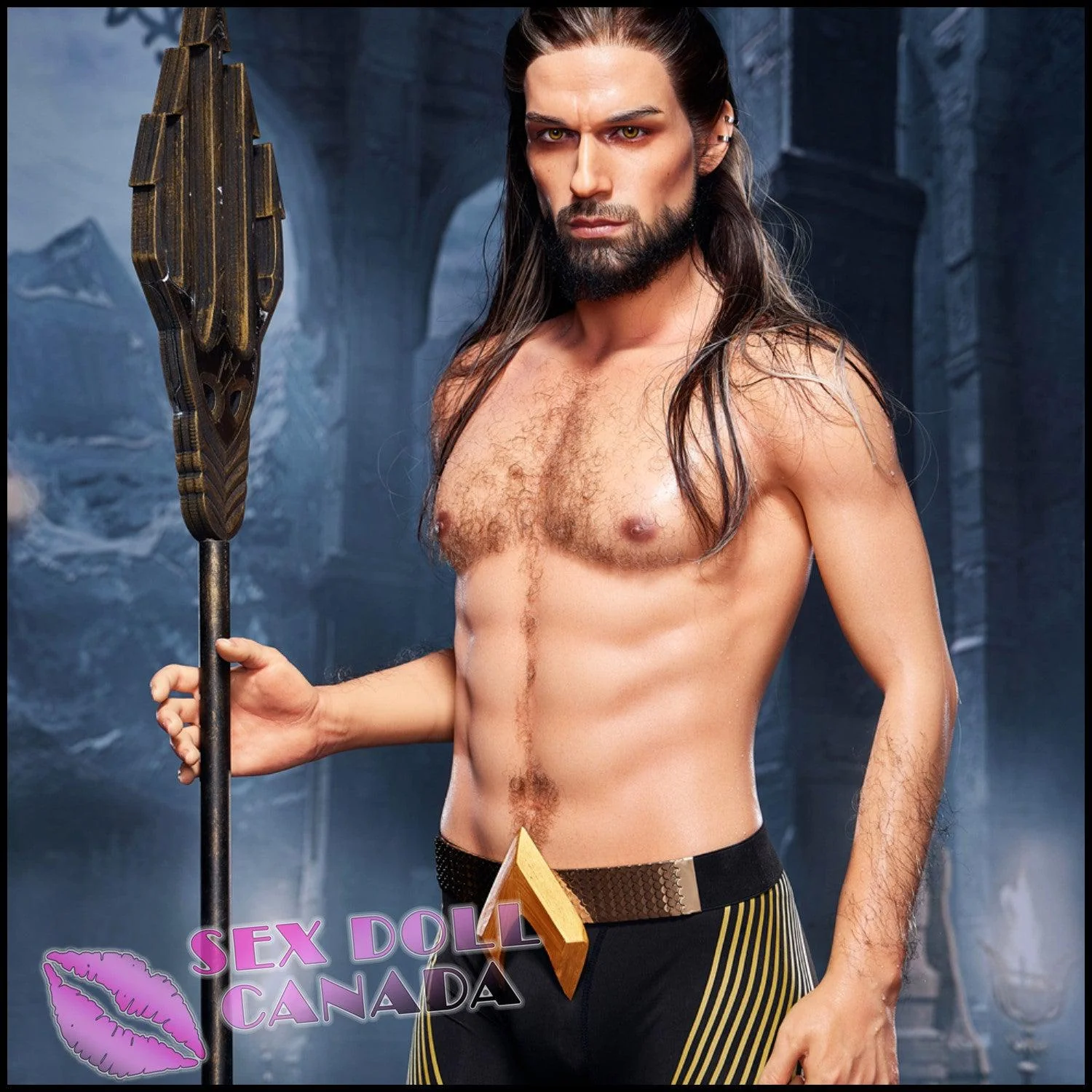 170 (5'7") Thomas (Head #M5) Male - Full Silicone - IRONTECH Dolls - Image 4