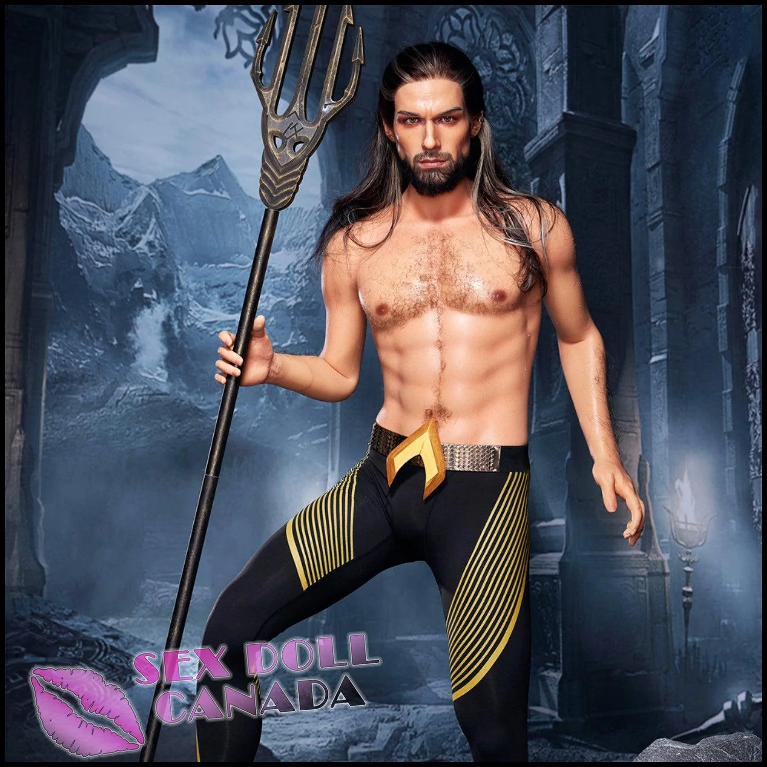 170 (5'7") Thomas (Head #M5) Male - Full Silicone - IRONTECH Dolls - Image 7