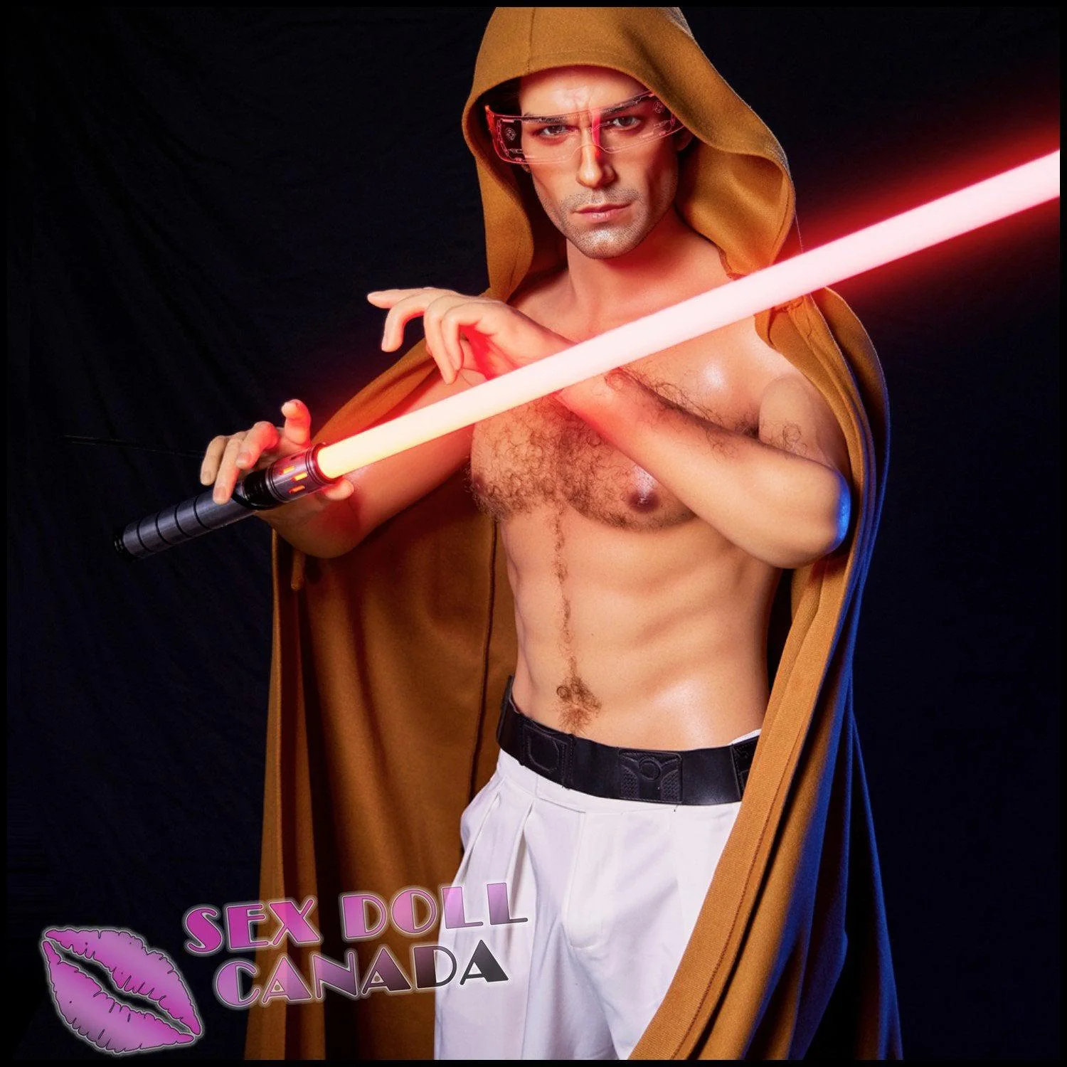 170 (5'7") Thomas Jedi (Head #M5) Male - Full Silicone - IRONTECH Dolls - Image 24