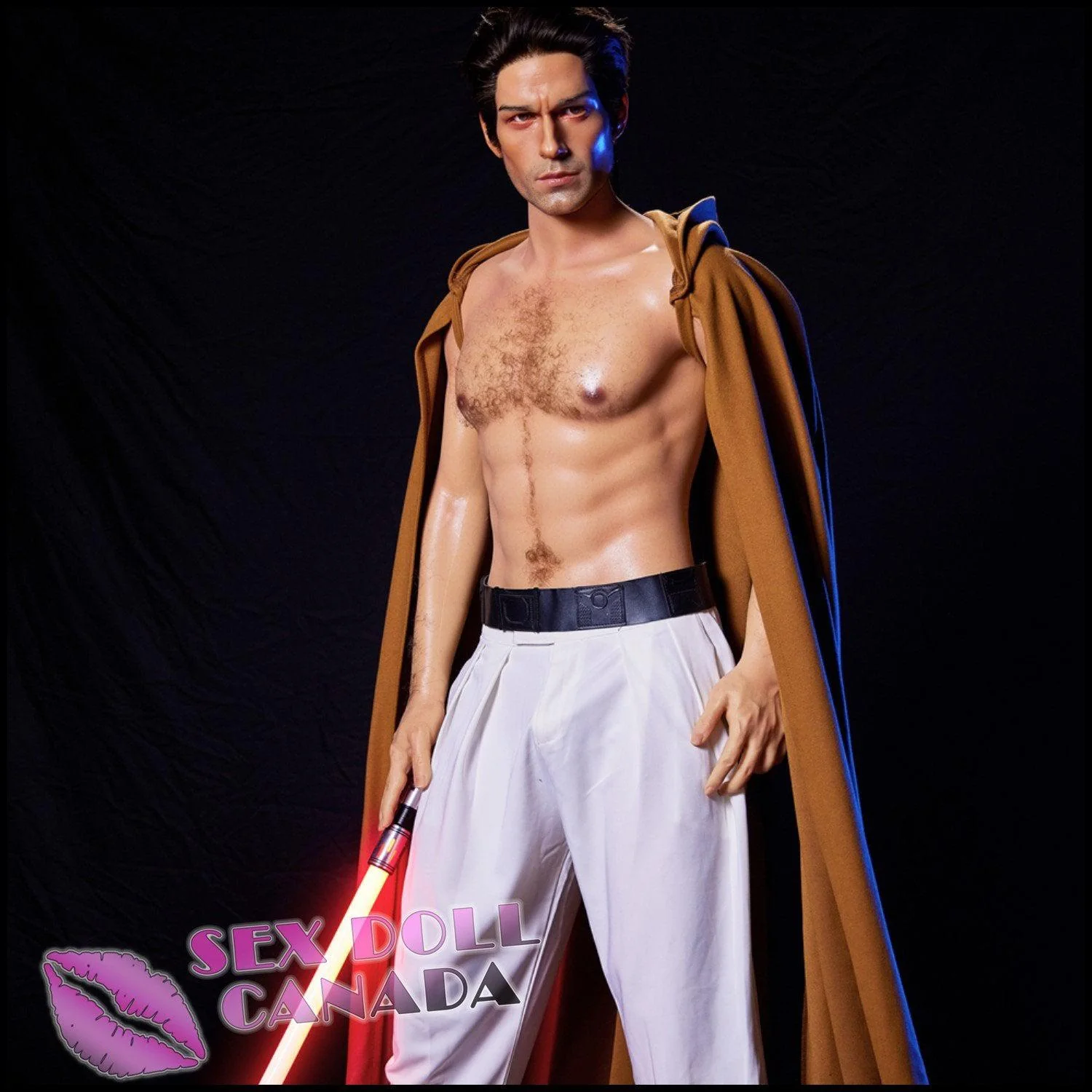 170 (5'7") Thomas Jedi (Head #M5) Male - Full Silicone - IRONTECH Dolls - Image 25