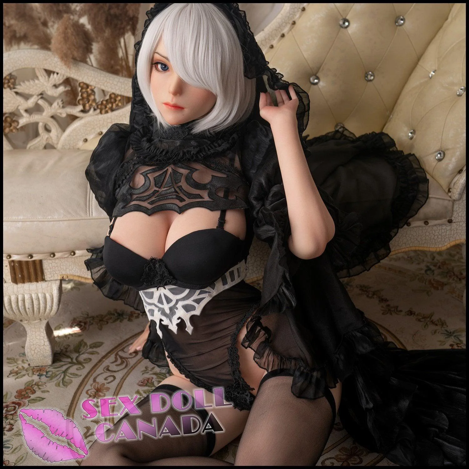 171 (5'7") G-Cup Combat Lady - Full Silicone - Game Lady - Image 2
