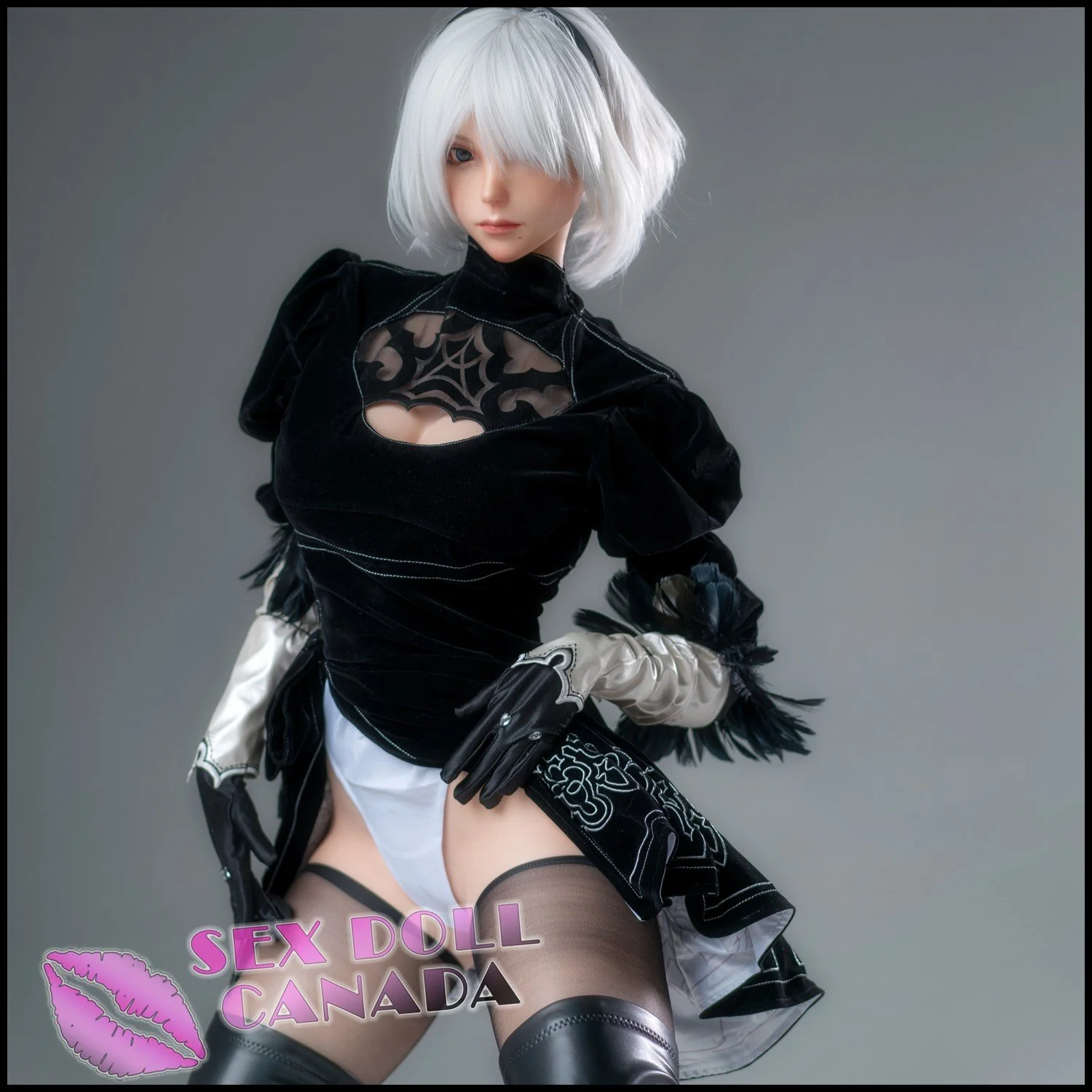 171 (5'7") G-Cup Cyber Lady - Full Silicone - Game Lady - Image 11