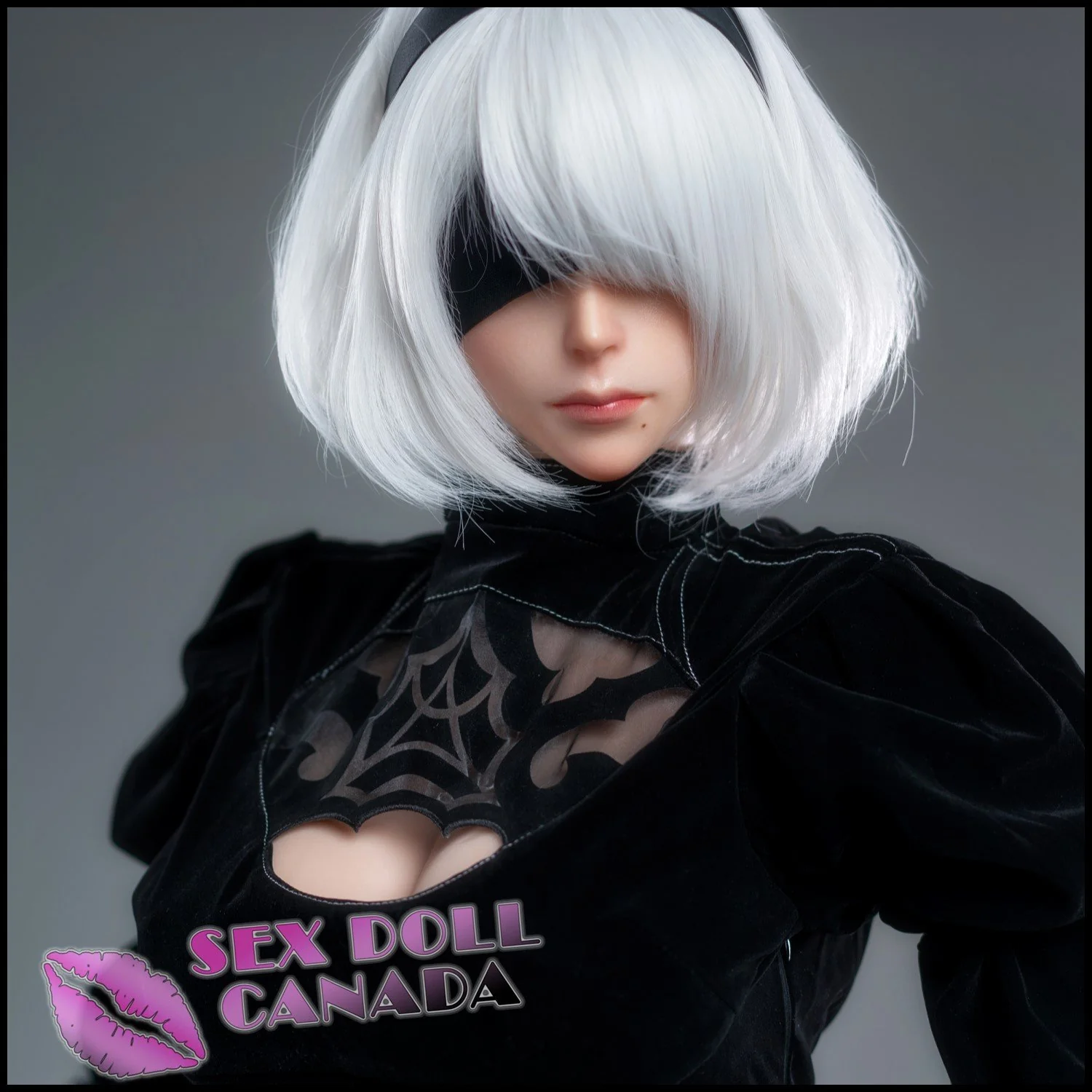 171 (5'7") G-Cup Cyber Lady - Full Silicone - Game Lady - Image 13