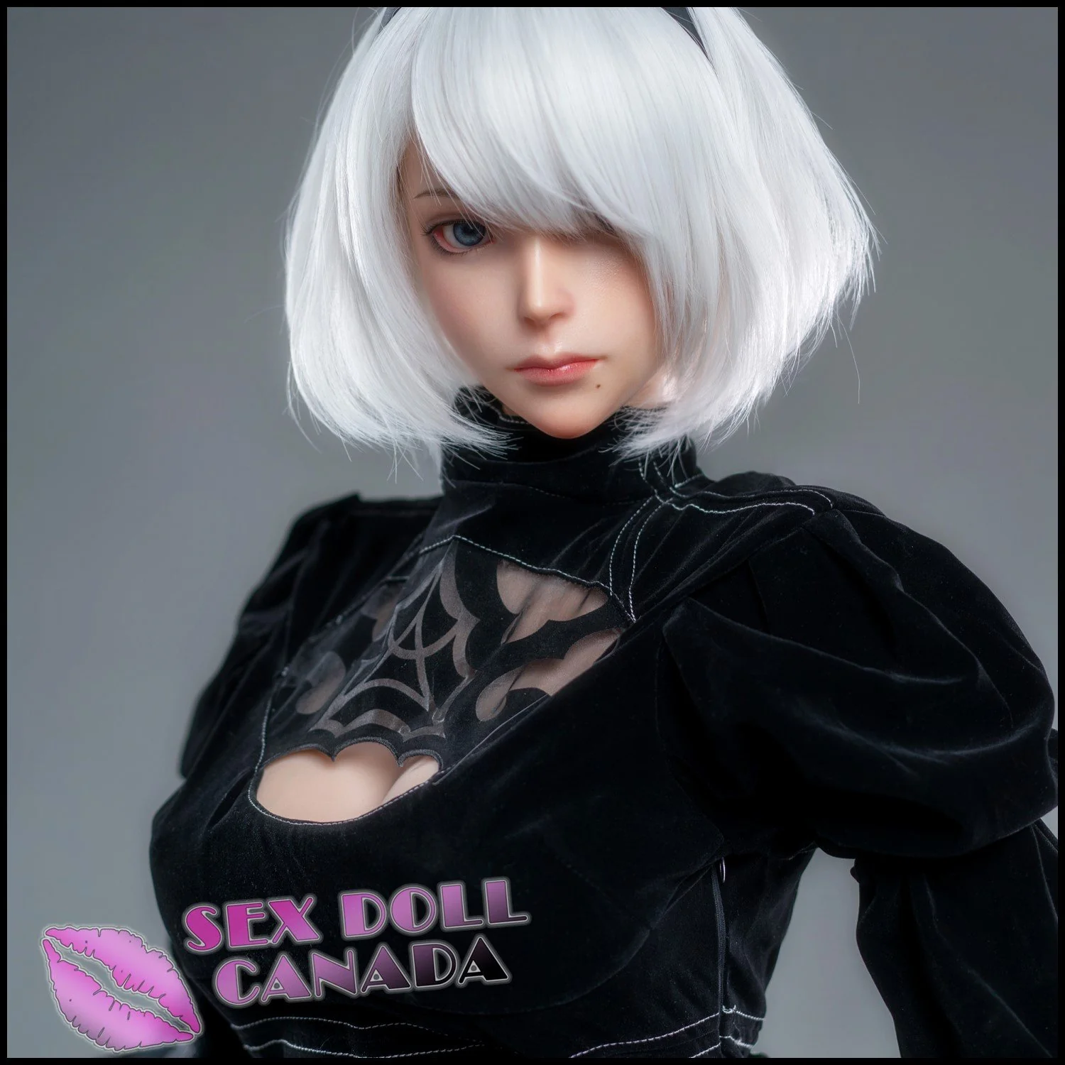 171 (5'7") G-Cup Cyber Lady - Full Silicone - Game Lady - Image 14