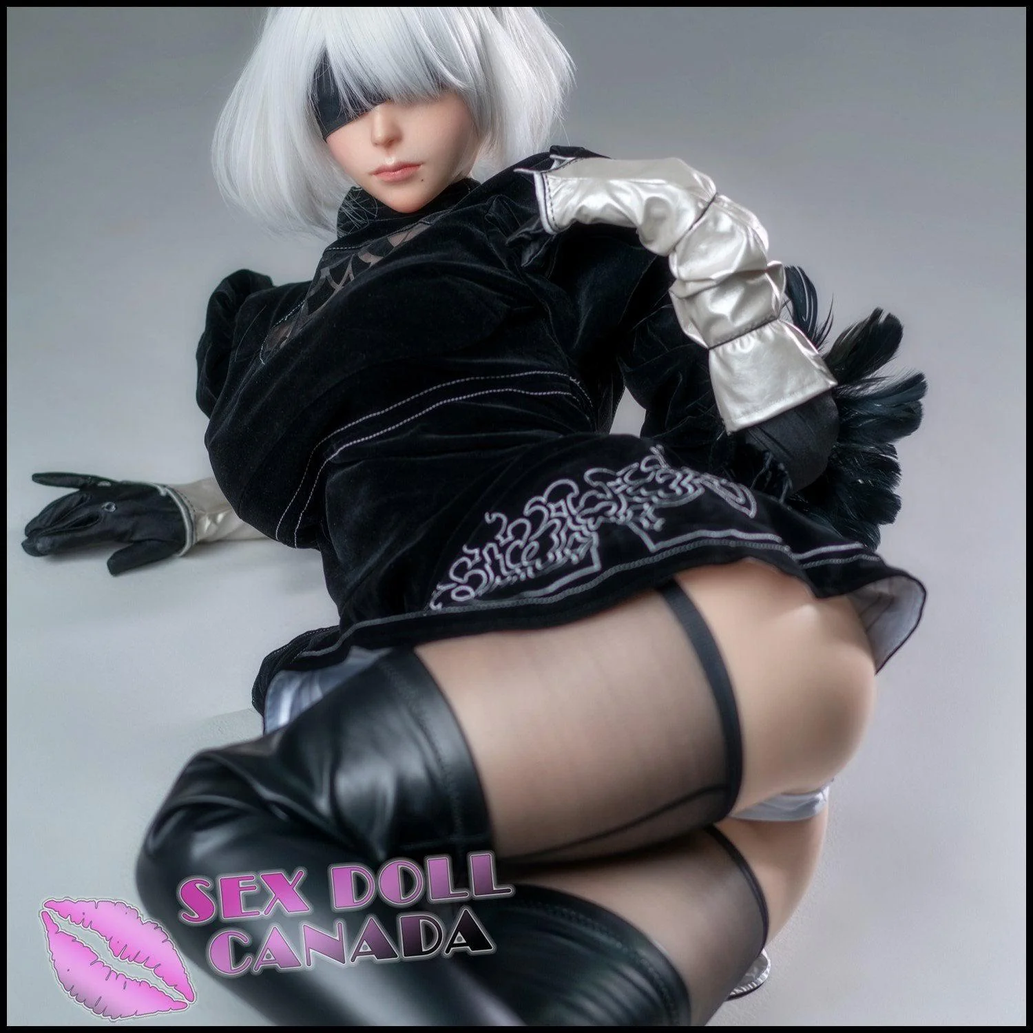171 (5'7") G-Cup Cyber Lady - Full Silicone - Game Lady - Image 17