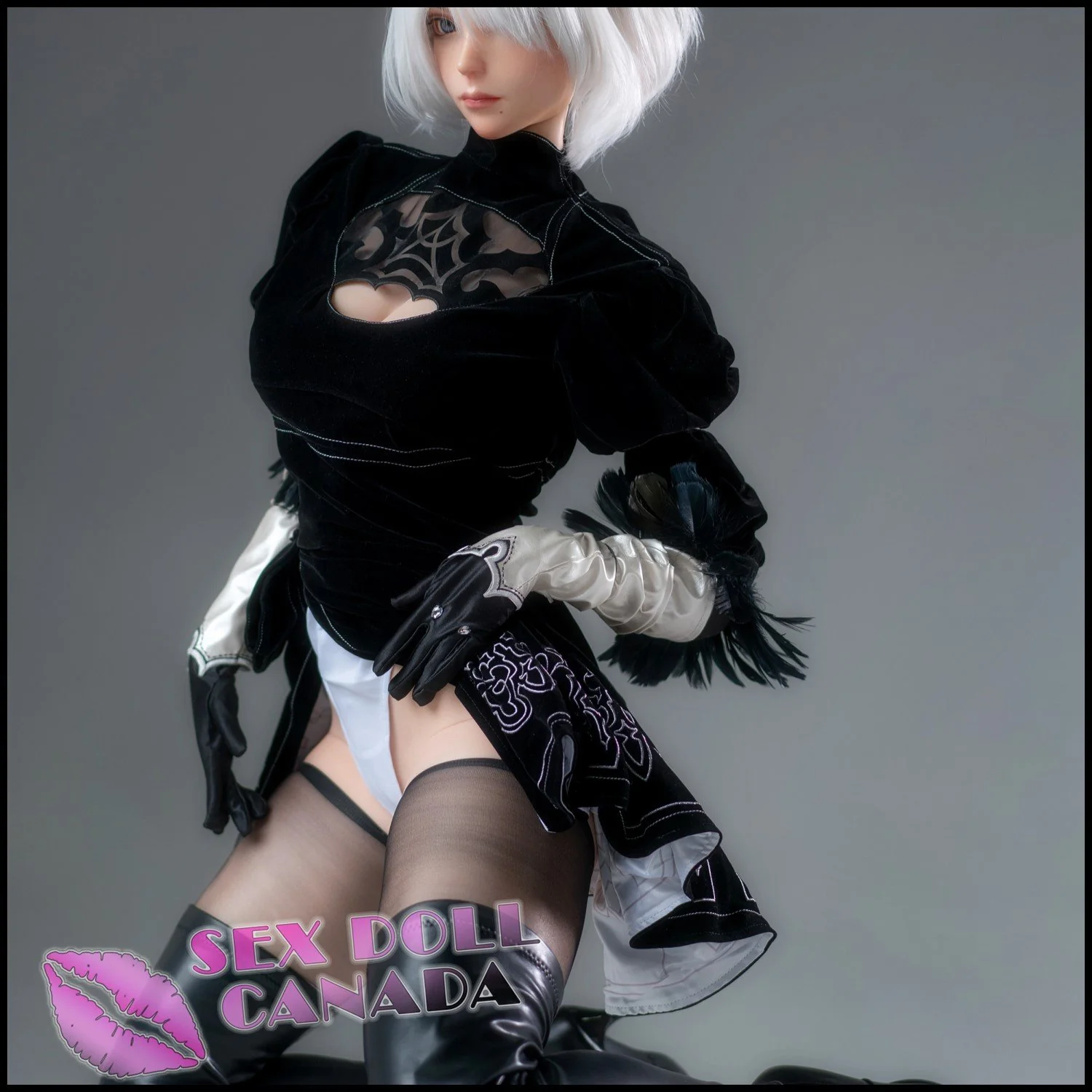 171 (5'7") G-Cup Cyber Lady - Full Silicone - Game Lady - Image 19
