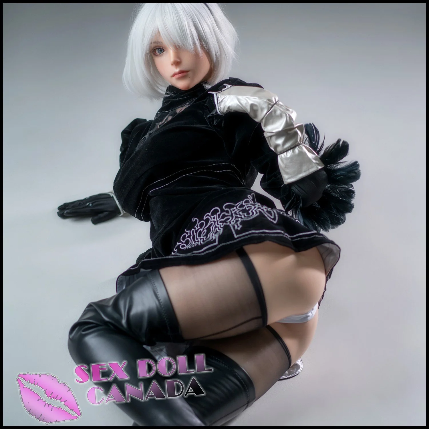 171 (5'7") G-Cup Cyber Lady - Full Silicone - Game Lady - Image 4