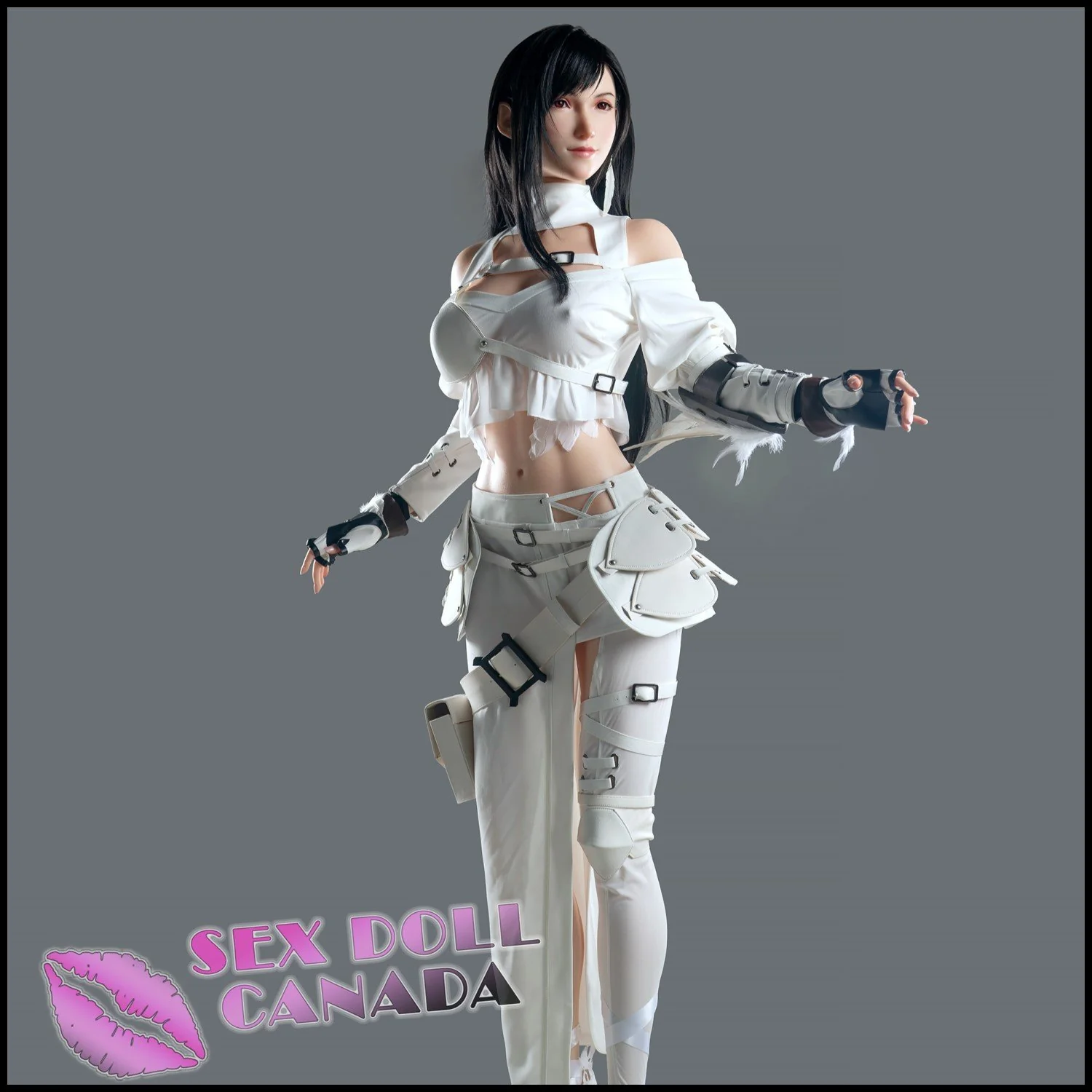 171 (5'7") G-Cup Fantasy Lady Smiley - Full Silicone - Game Lady - Image 3