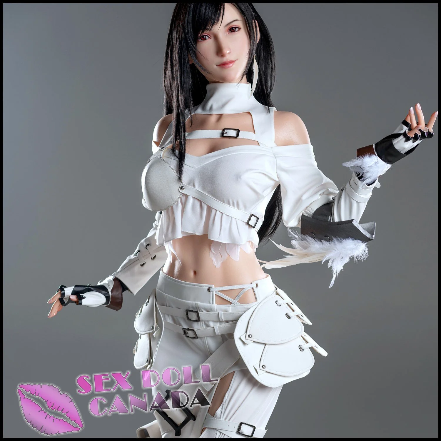 171 (5'7") G-Cup Fantasy Lady Smiley - Full Silicone - Game Lady - Image 7