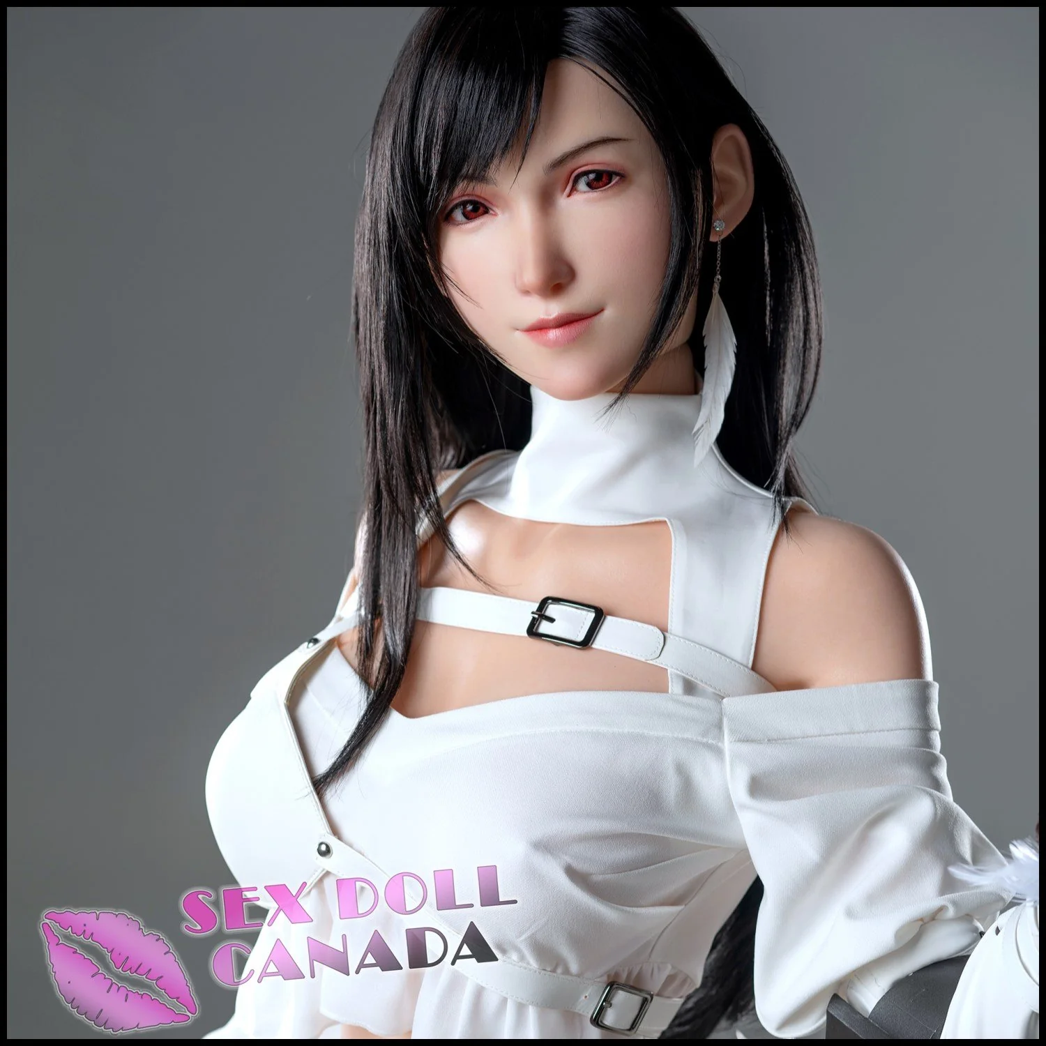 171 (5'7") G-Cup Fantasy Lady Smiley - Full Silicone - Game Lady - Image 9