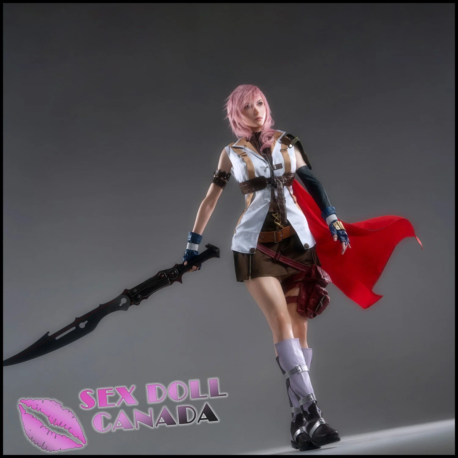 171 (5'7") G-Cup Light - Full Silicone - Game Lady - Image 12