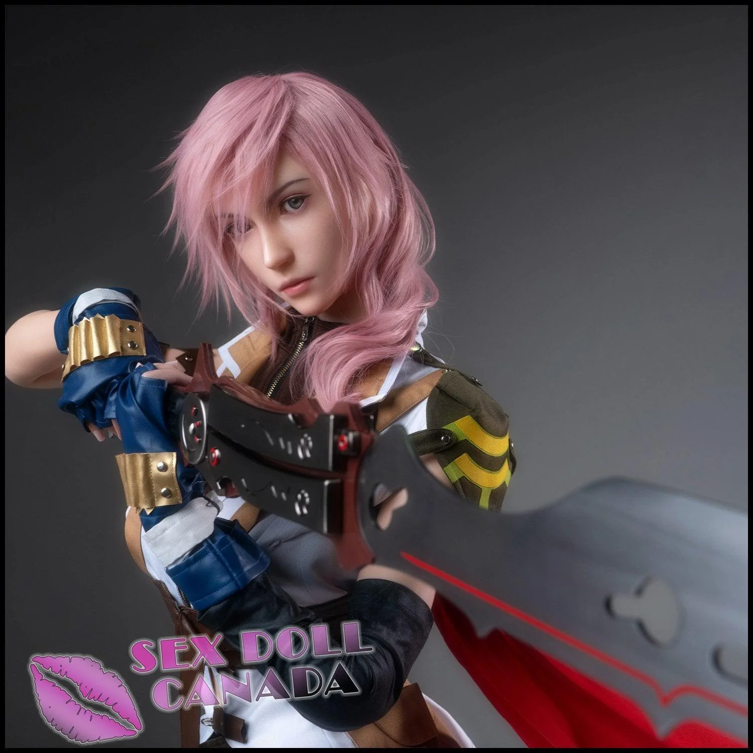 171 (5'7") G-Cup Light - Full Silicone - Game Lady - Image 3