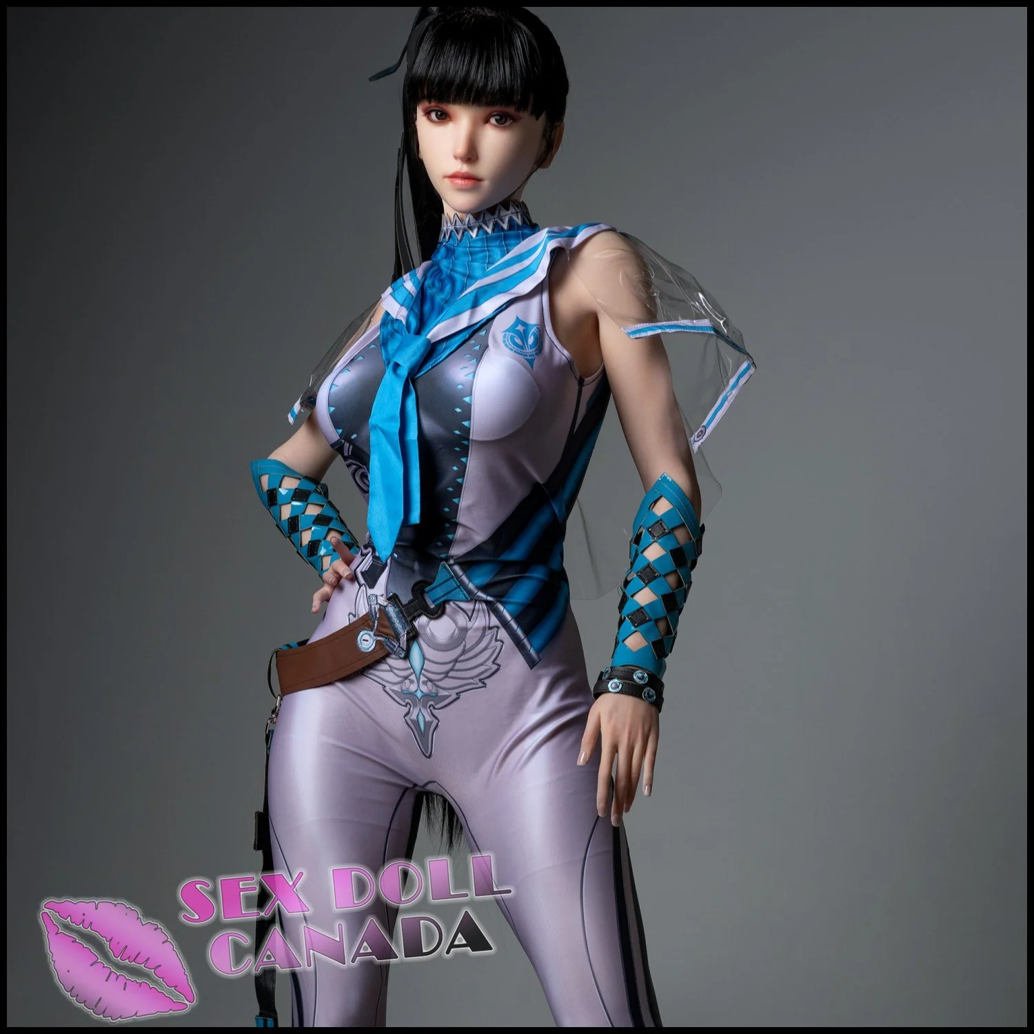 171 (5'7") G-Cup Stellar - Full Silicone - Game Lady - Image 12