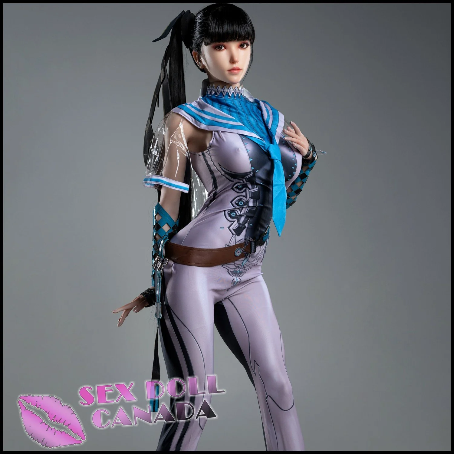 171 (5'7") G-Cup Stellar - Full Silicone - Game Lady - Image 4