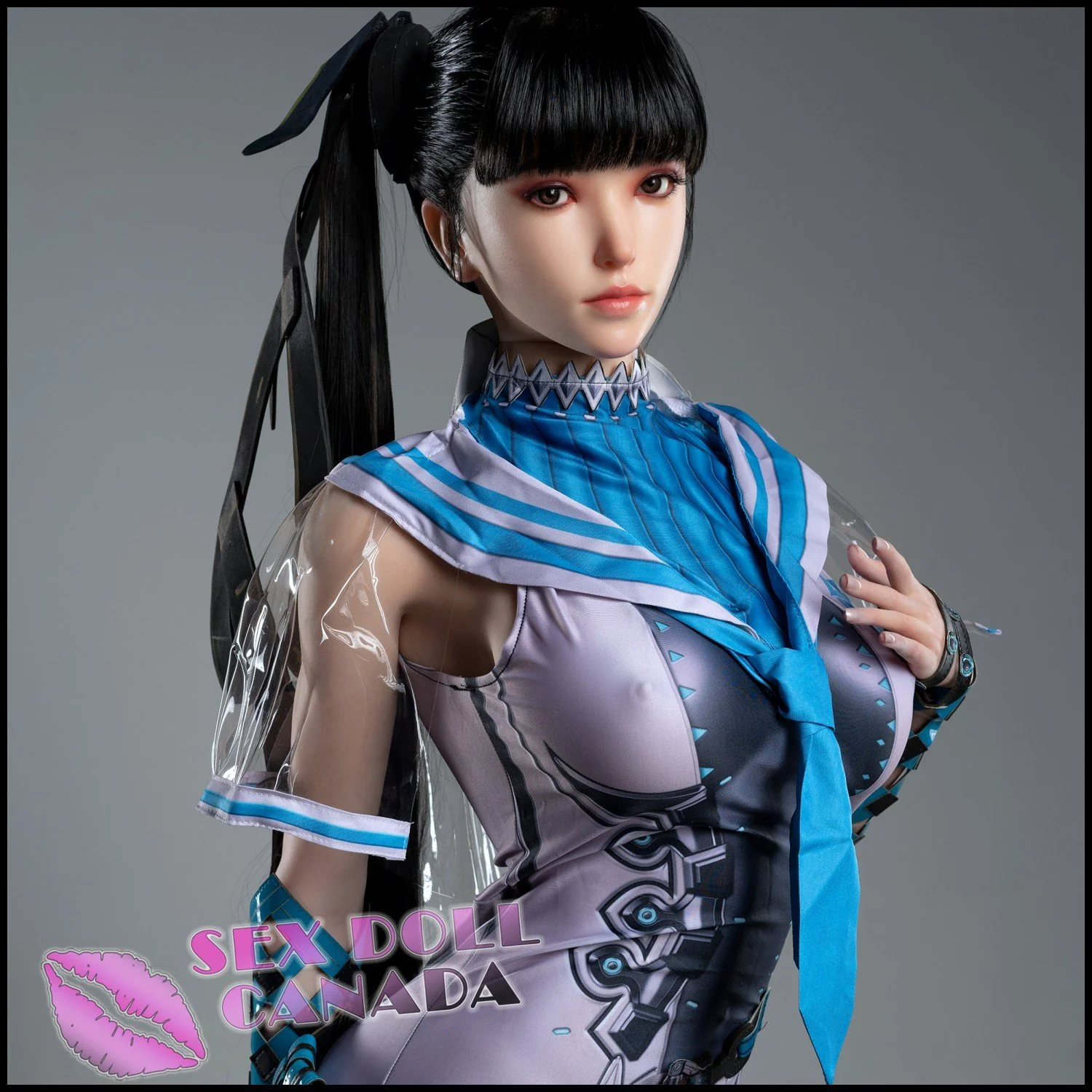 171 (5'7") G-Cup Stellar - Full Silicone - Game Lady - Image 5