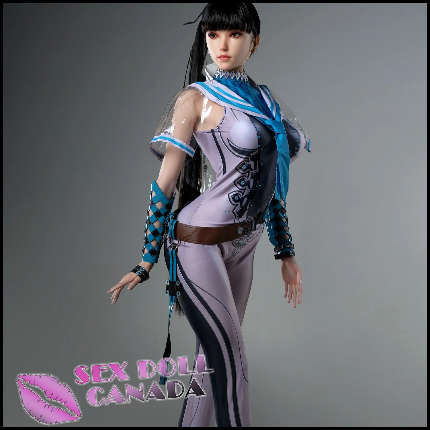 171 (5'7") G-Cup Stellar - Full Silicone - Game Lady - Image 9