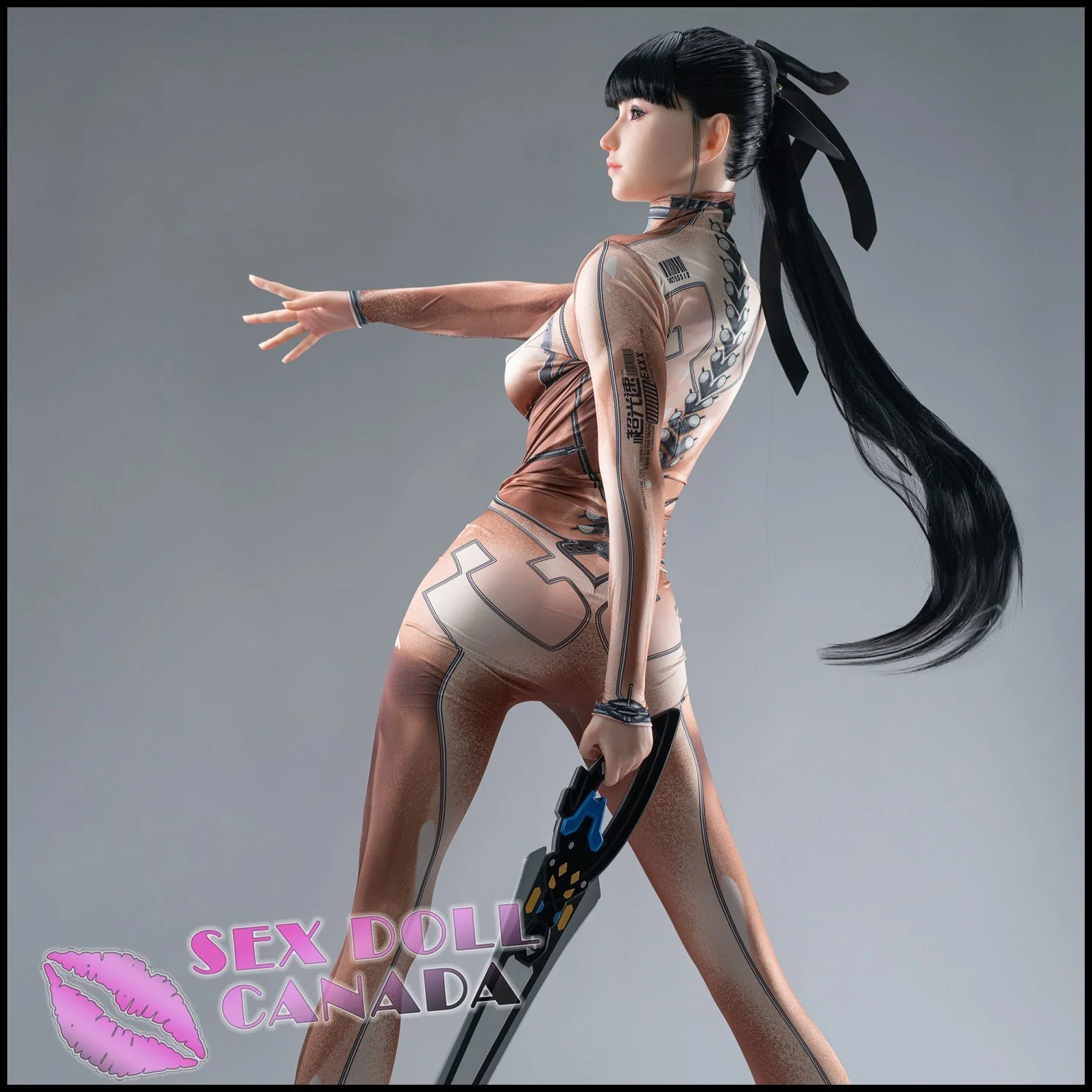 171 (5'7") G-Cup Stellar (Head #No.34) Full Silicone - Game Lady - Image 5